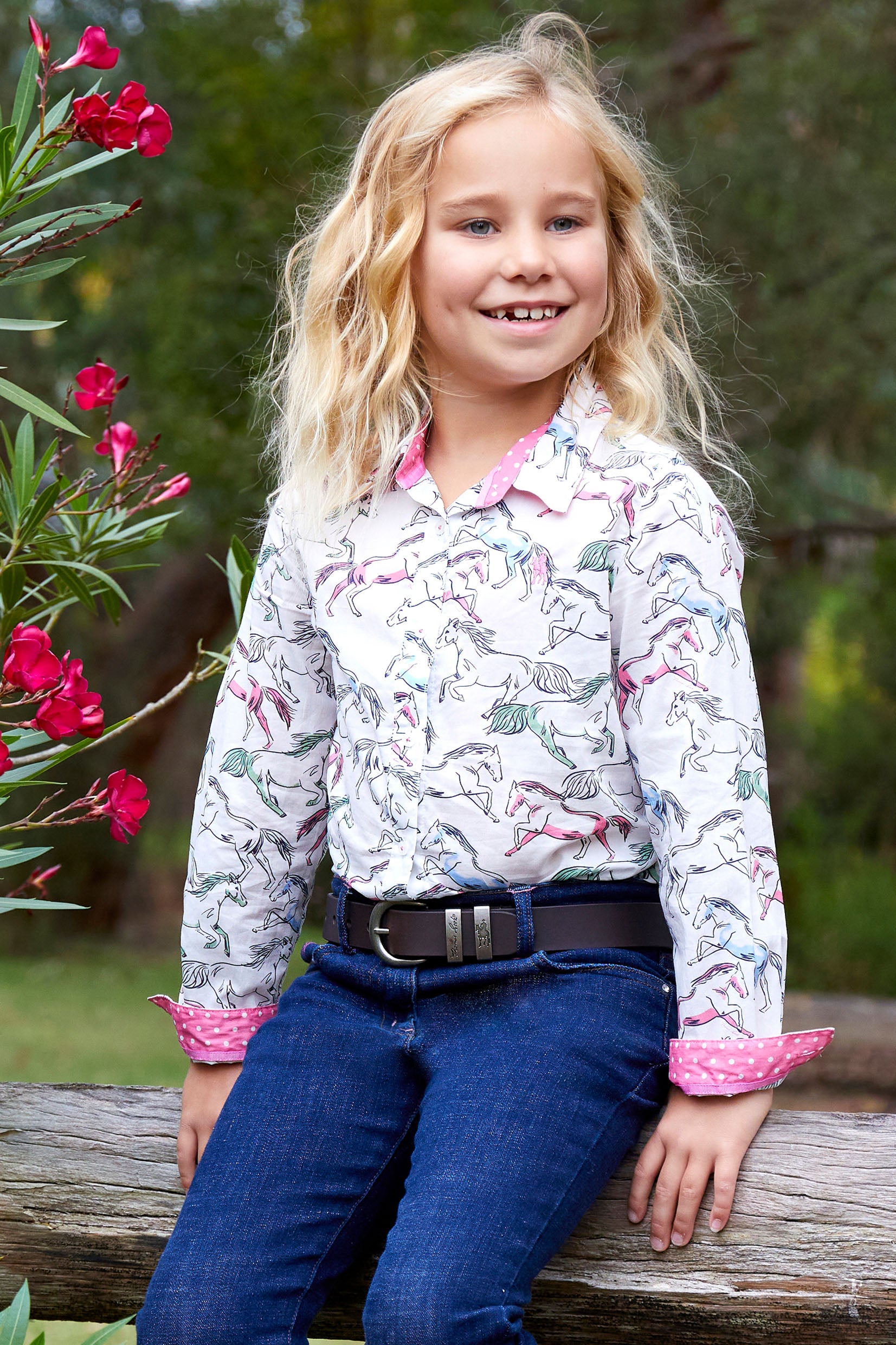 Thomas Cook Girls Opal LS Shirt One / 10