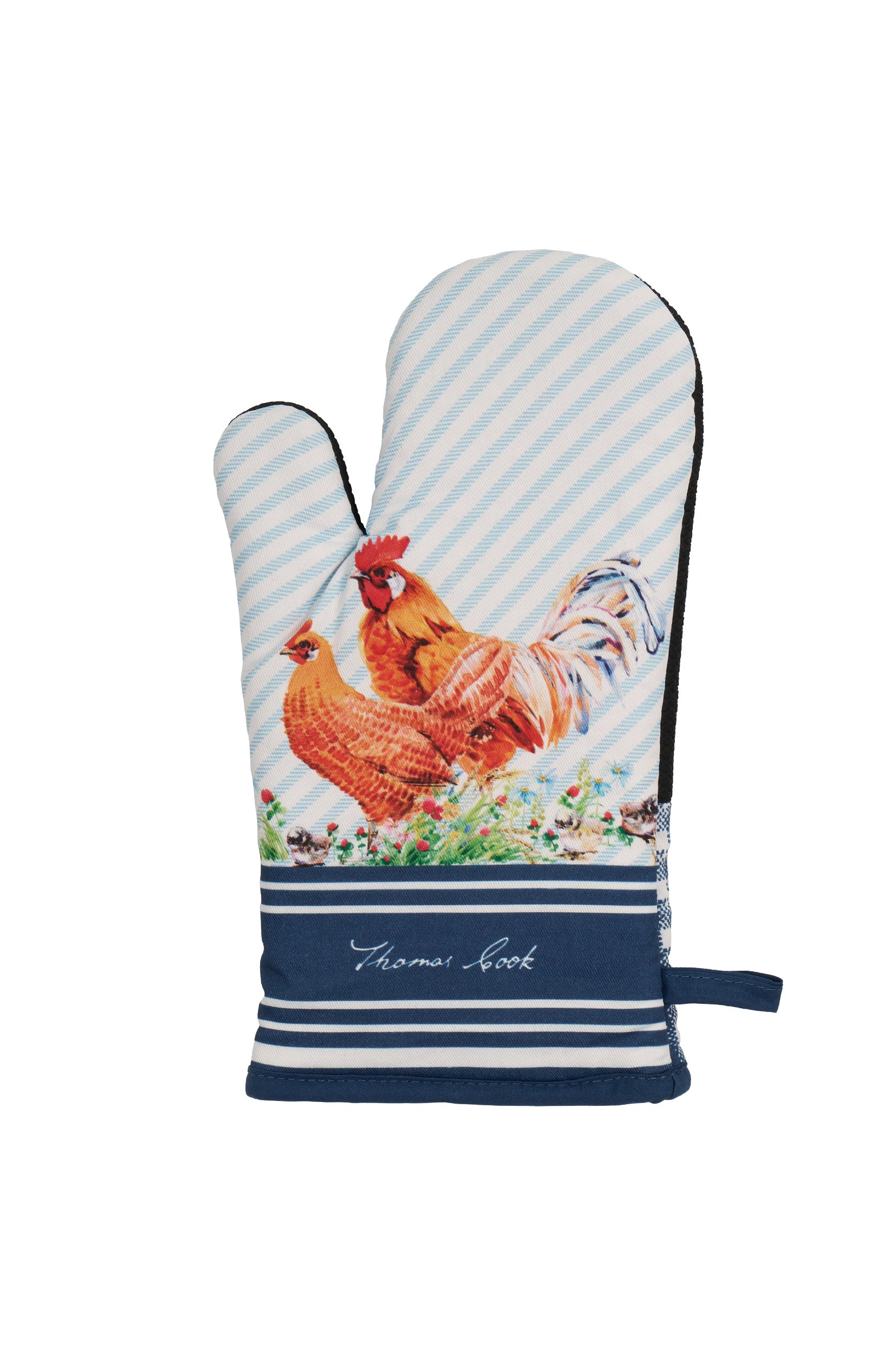 TC Oven Mitt & Pot Holder Blue / All