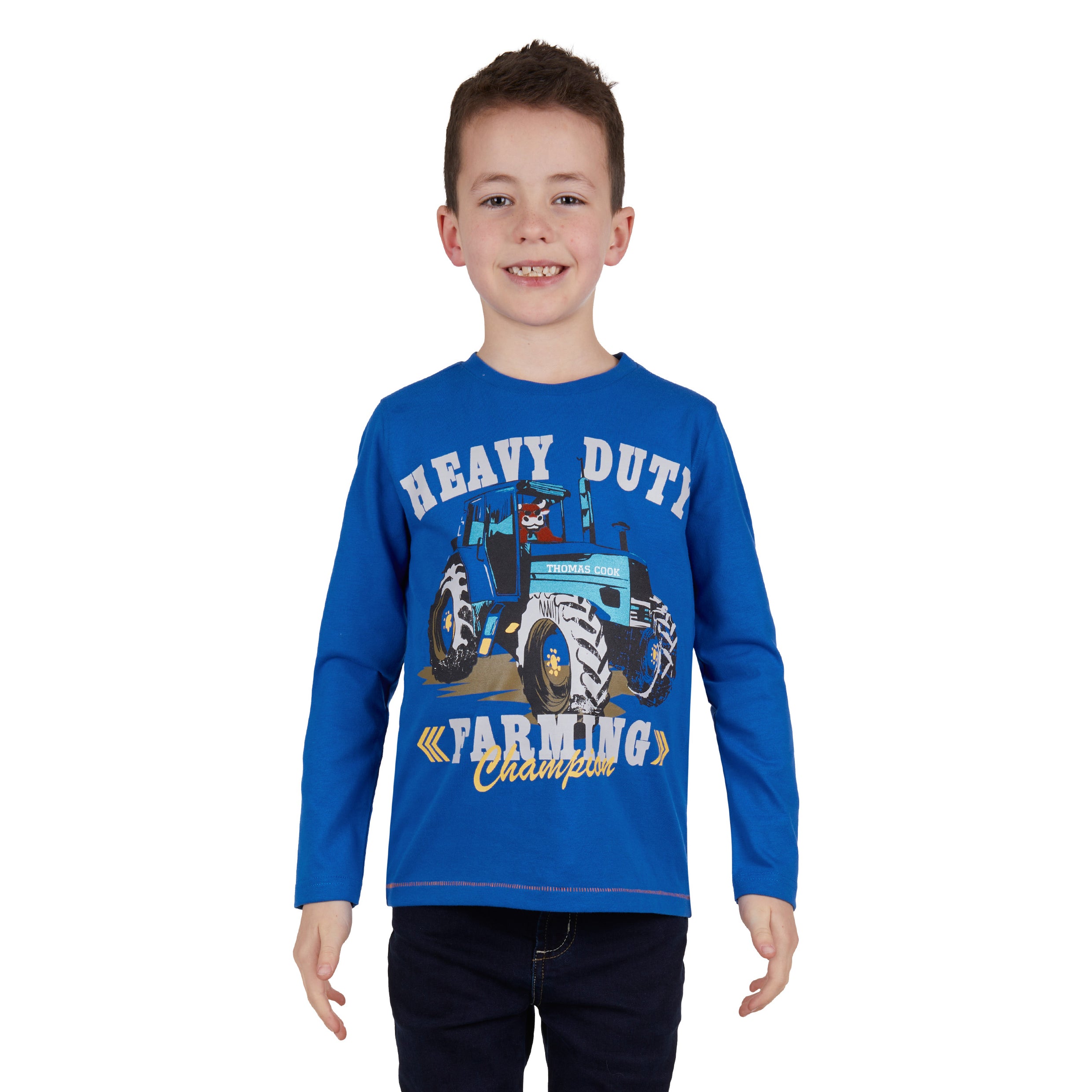 Thomas Cook Boys Champion LS Tee % Royal Blue / 10