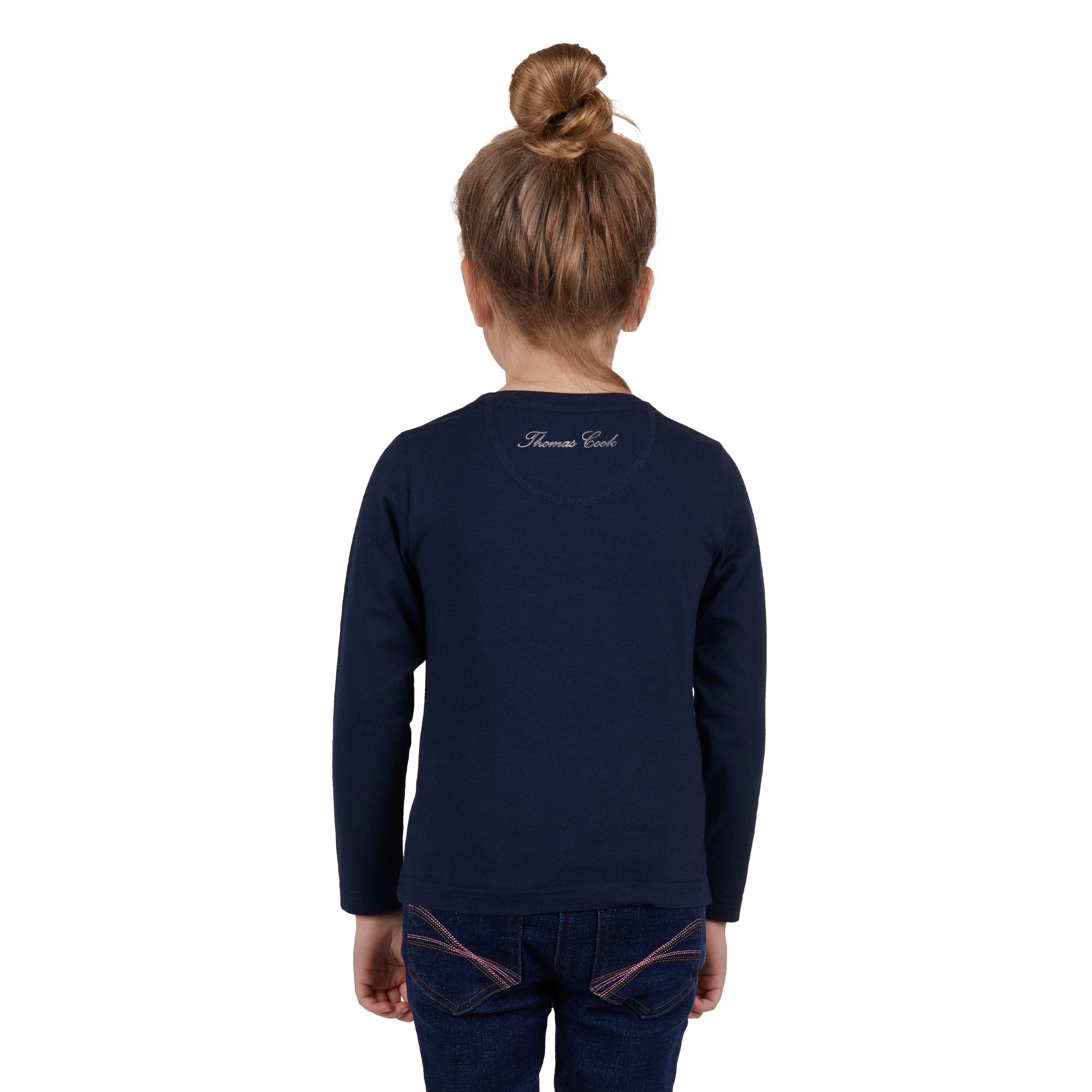 Thomas Cook Girls Dora L/S Tee % Navy / 10
