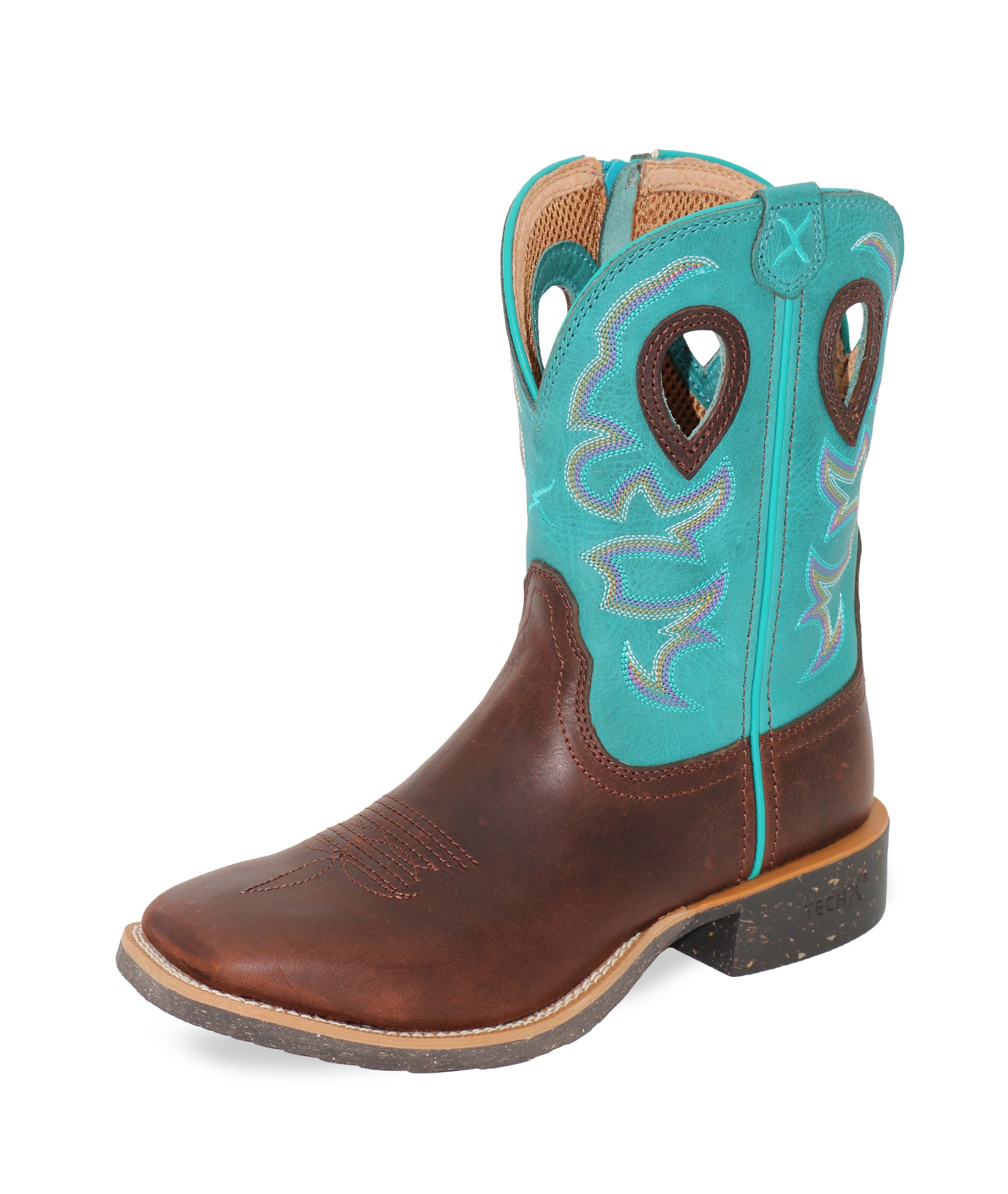 TwistedX Womens Tech X2 Zip Boot Truffle / 10