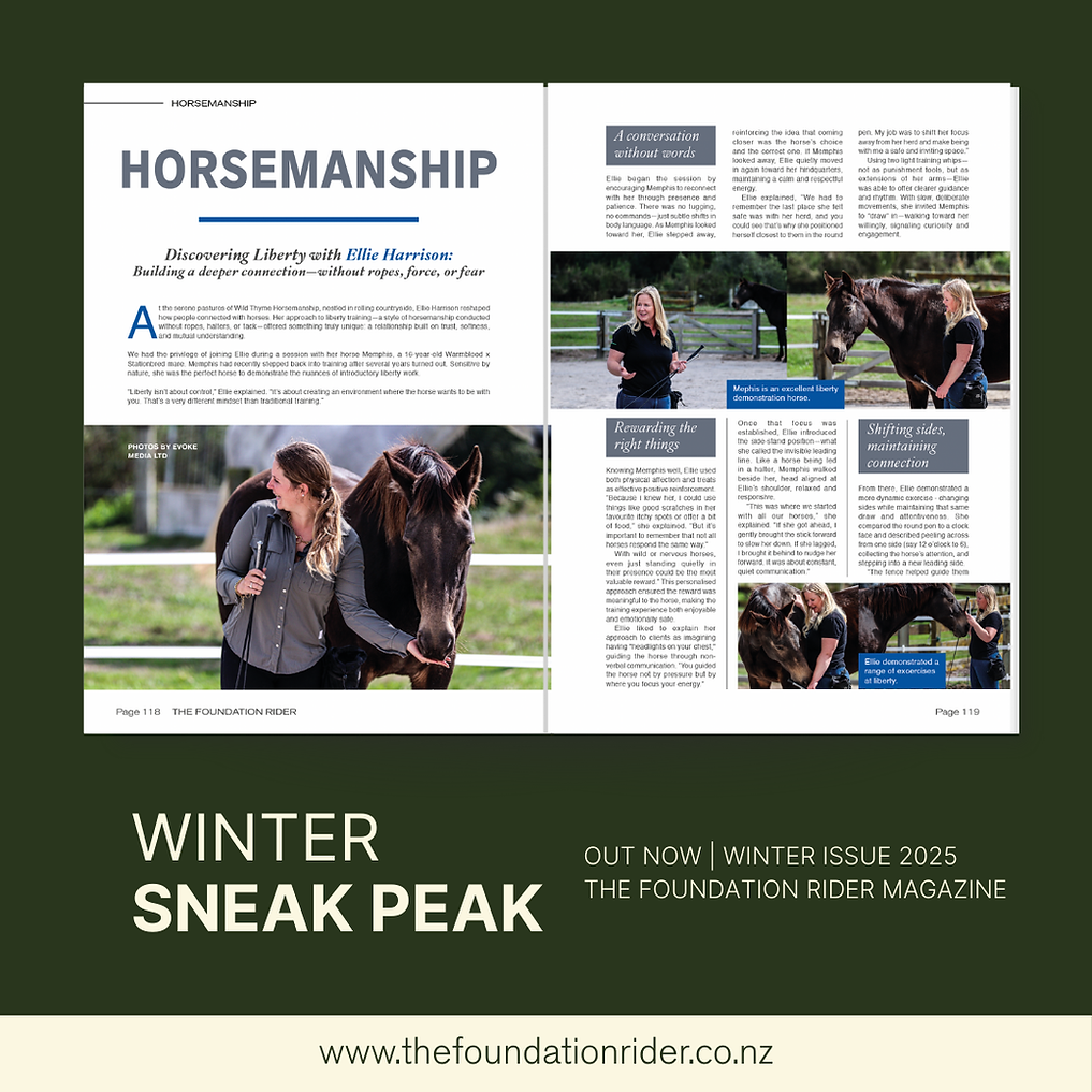 The Foundation Rider Magazine Winter