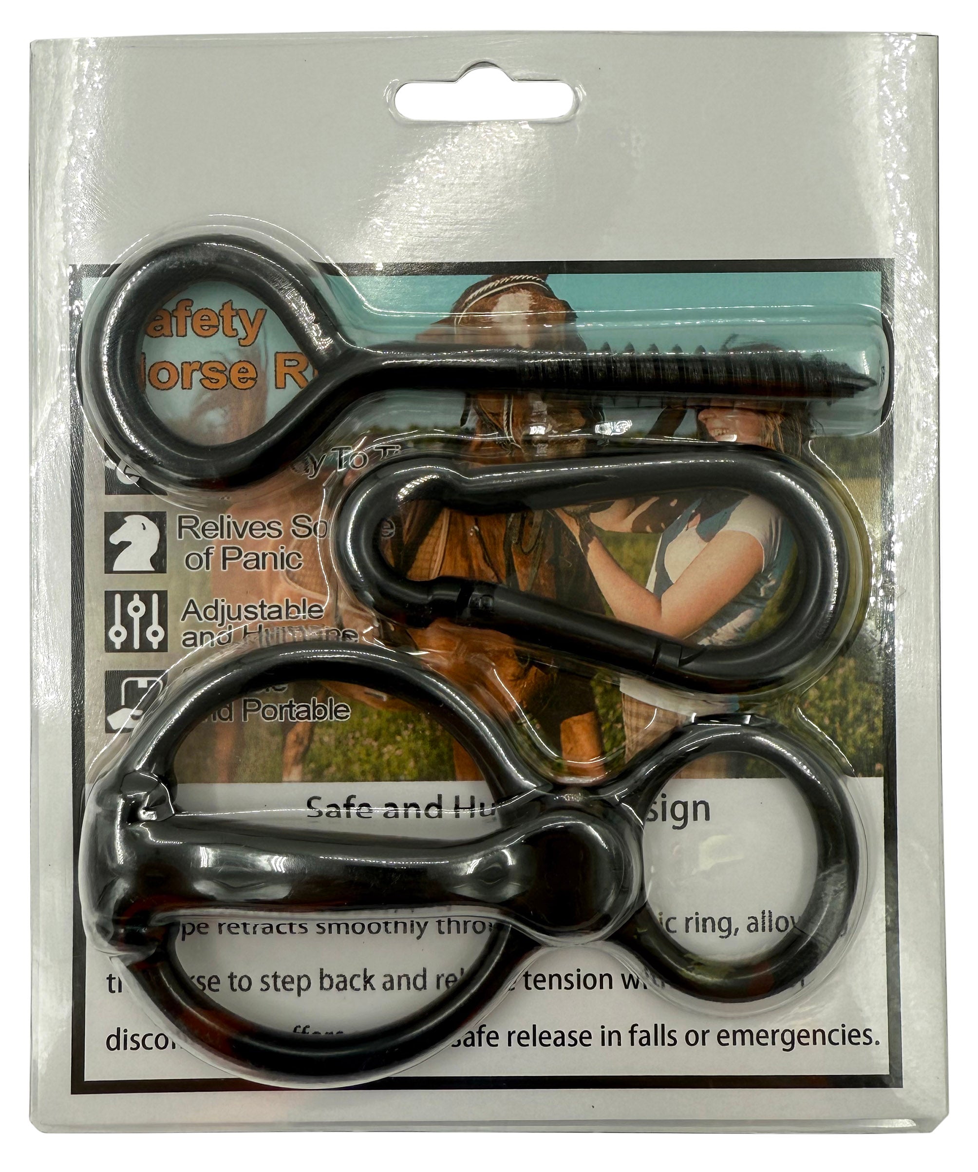 Magnetic Safe Tie Set W/Wood Screw Black / Blk