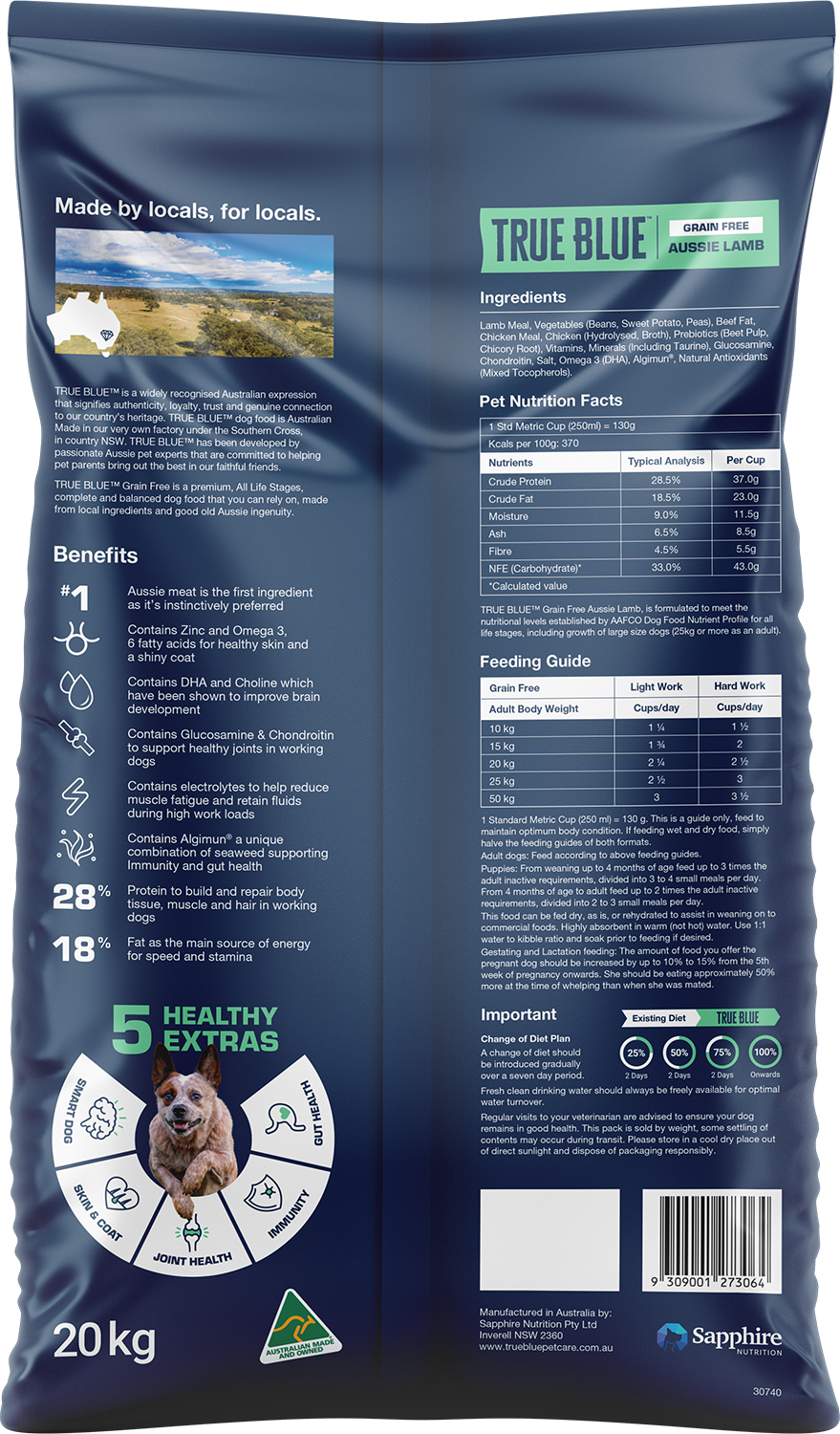 True Blue Grain Free (20kg)