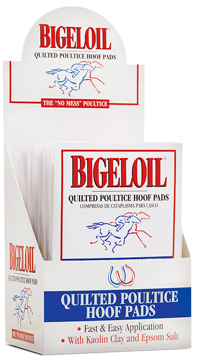 Bigeloil Quilted Poultice Hoof (4pk)%