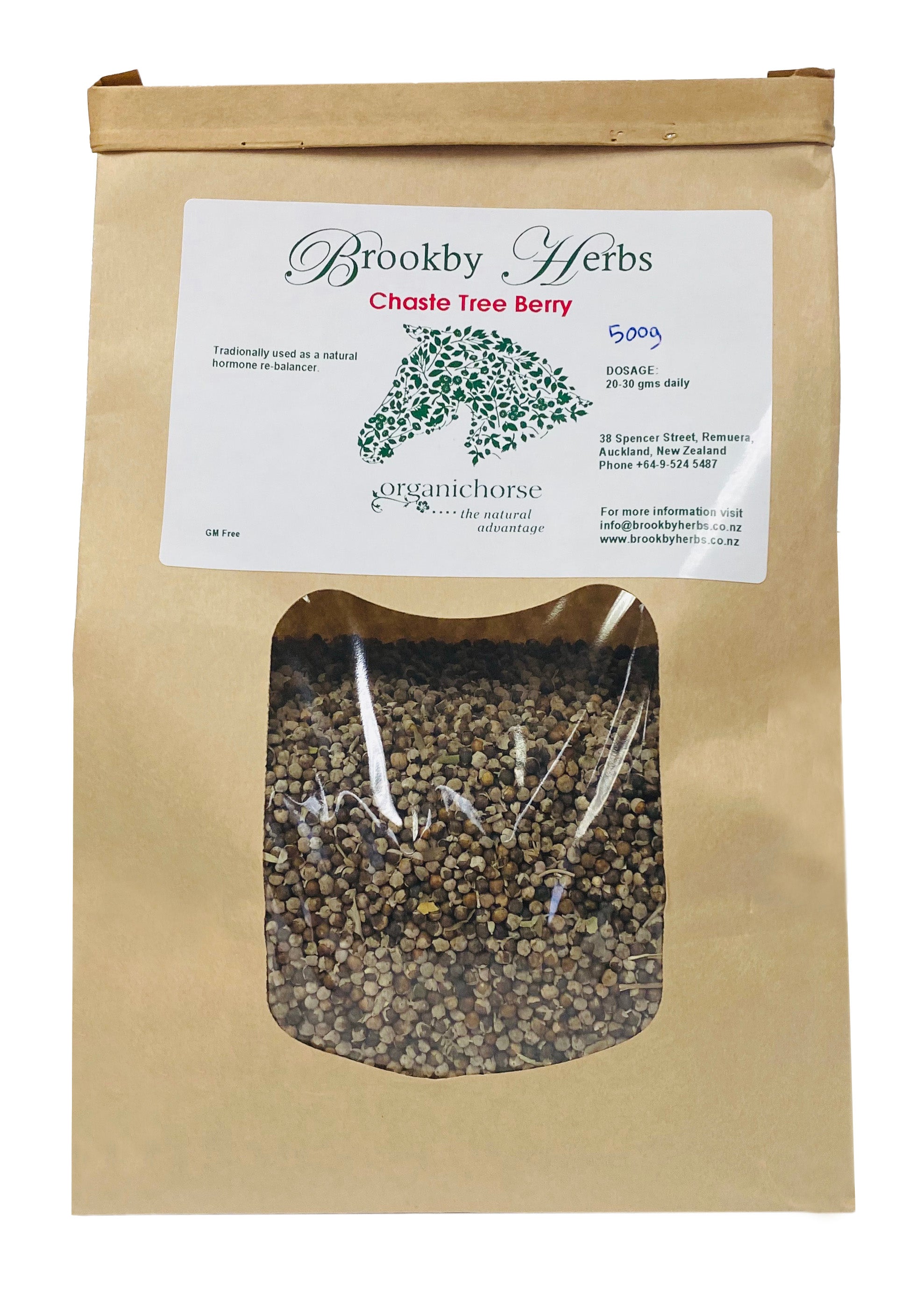 Brookby Herbs Chaste Tree Berry One / 500g