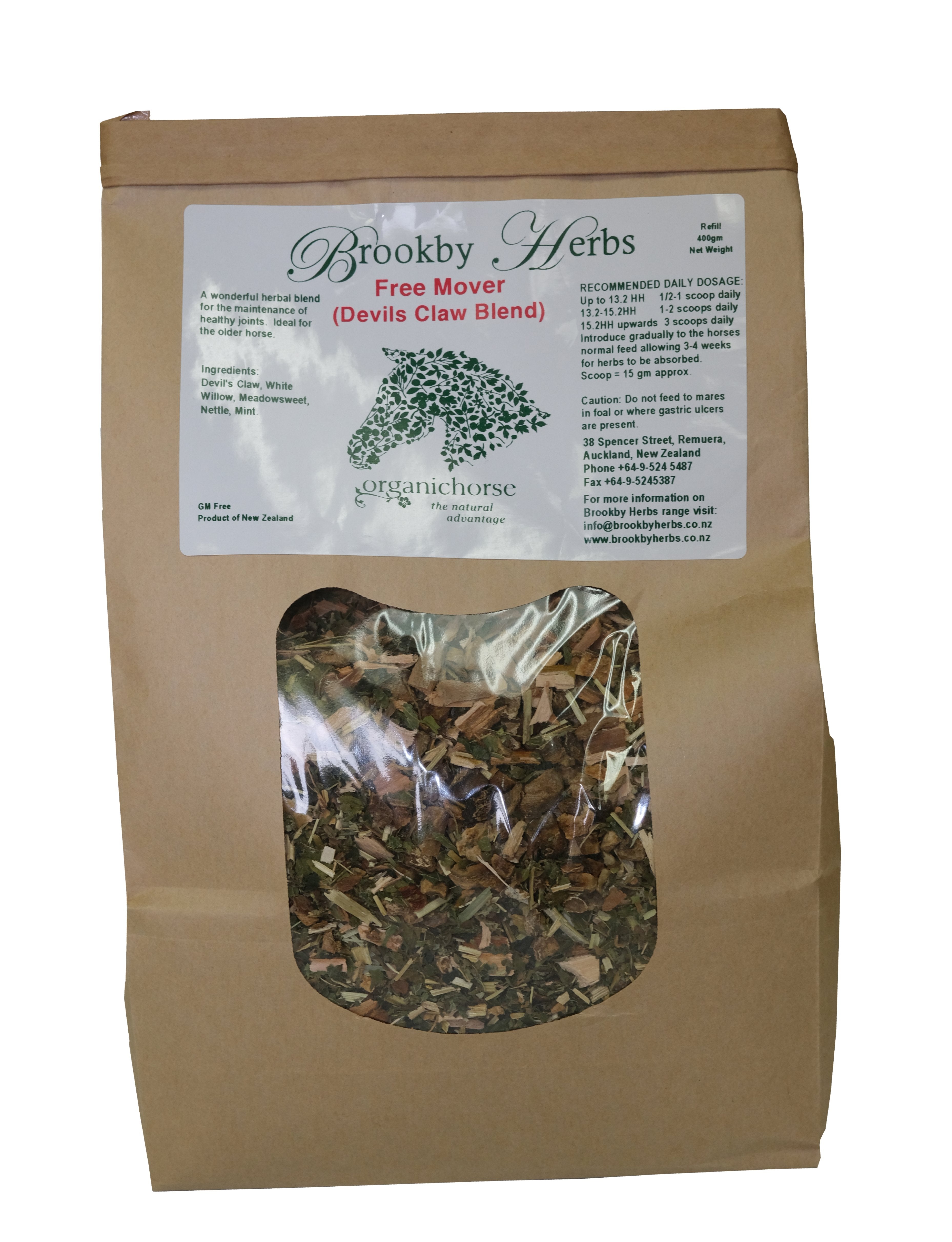 Brookby Herbs Free Mover Refill (400gm)