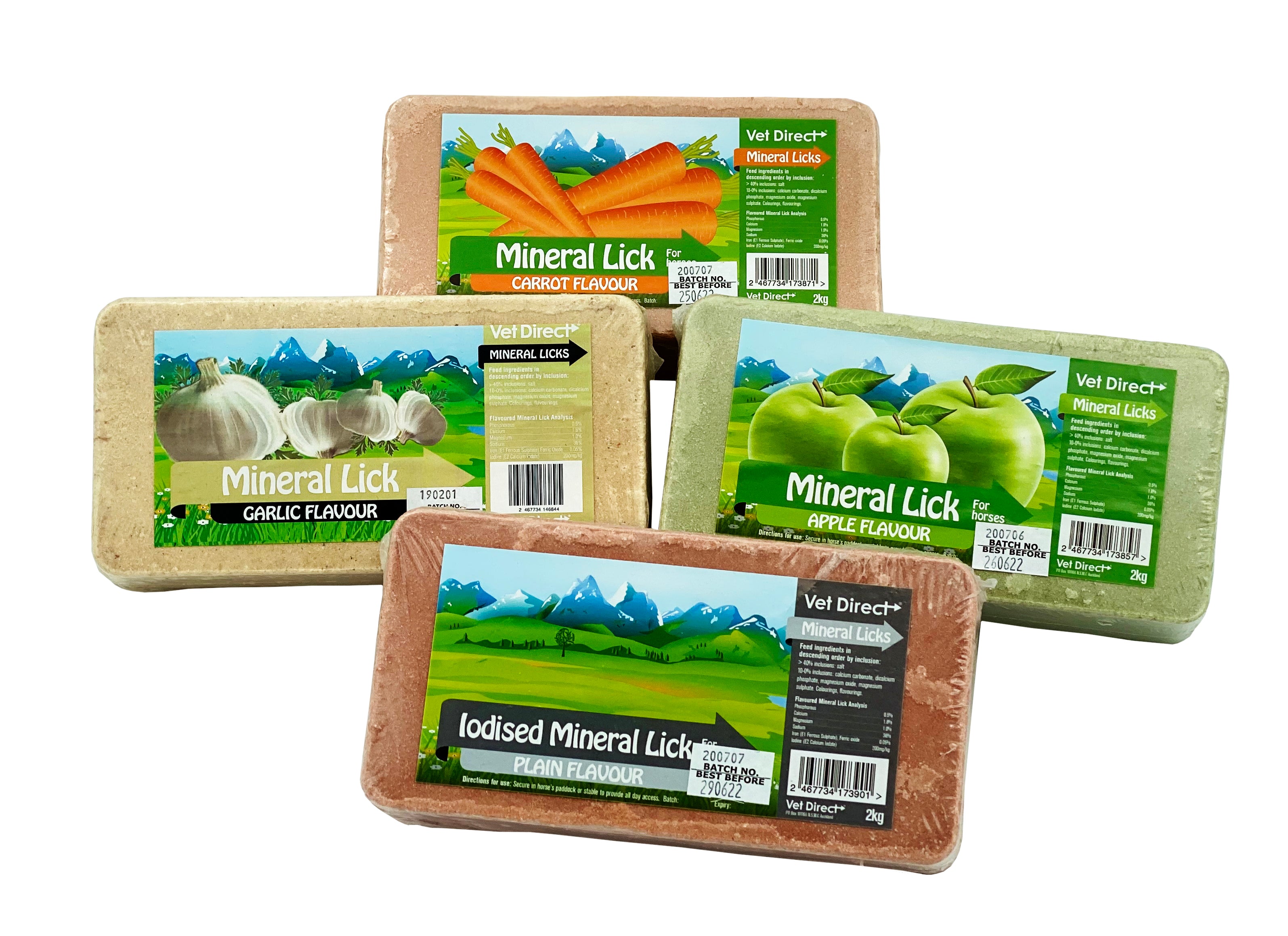 Vet Direct Mineral Lick% Apple / 2kg