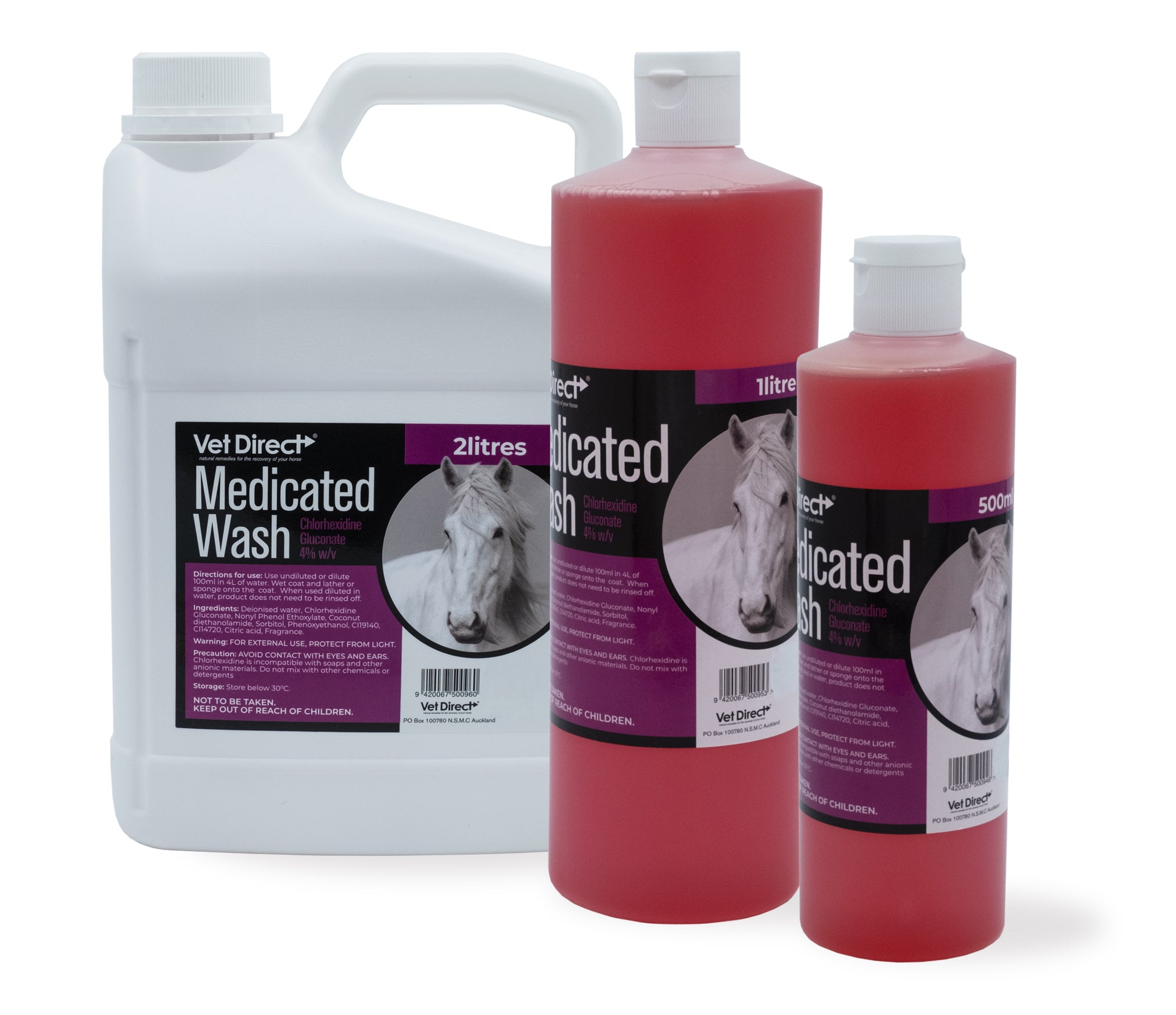 Vet Direct Medicated Wash One / 1l