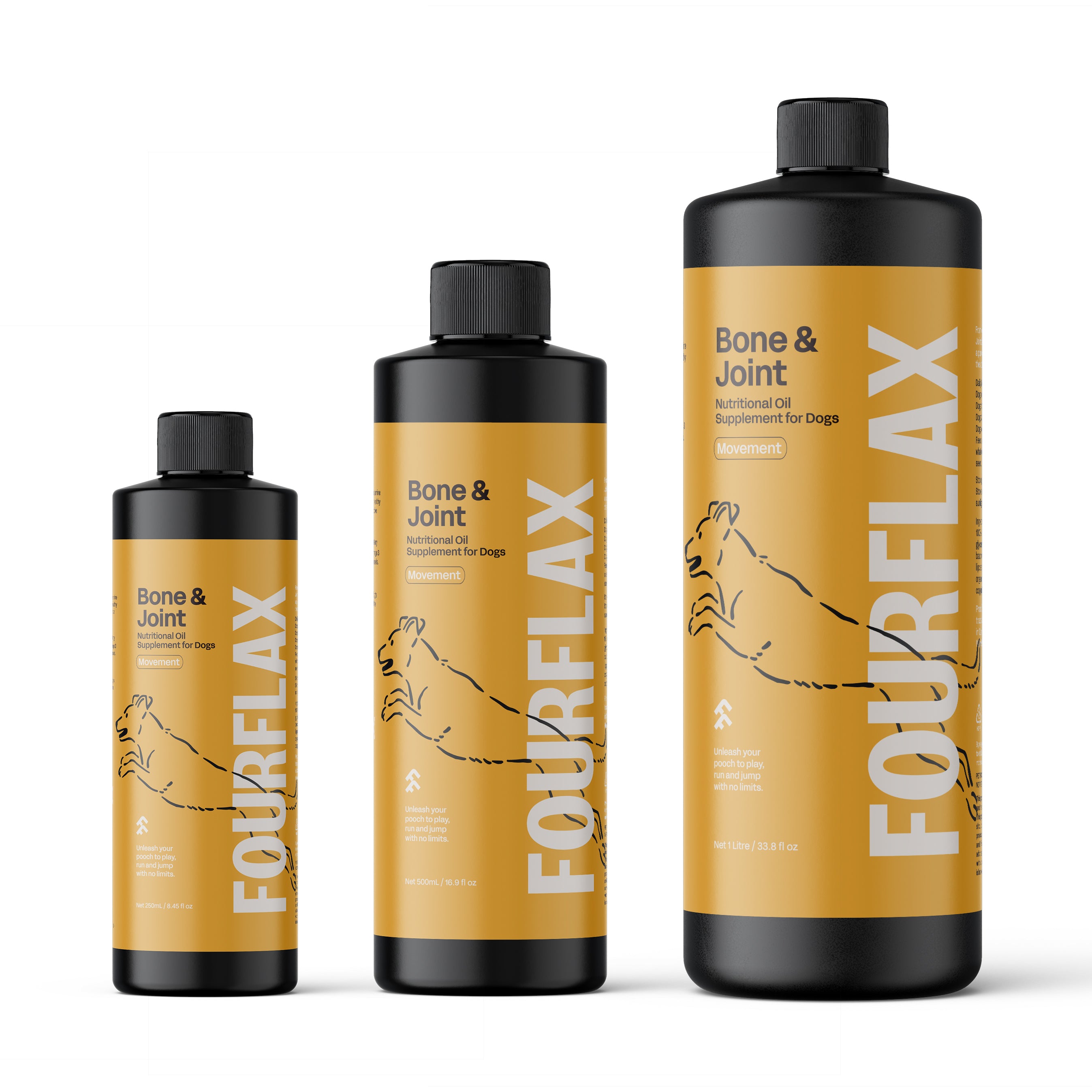 Fourflax Canine Bone & Joint Oil (1L)