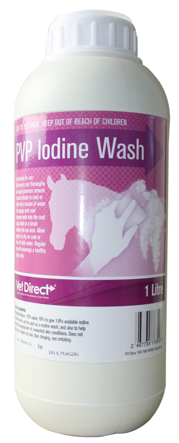 Vet Direct PVP Iodine Spray Refill 1L