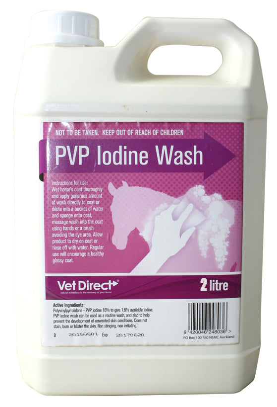 Vet Direct PVP Iodine Wash One / 2l