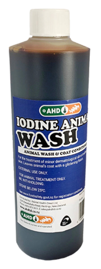 AHD Iodine Animal Wash One / 500ml