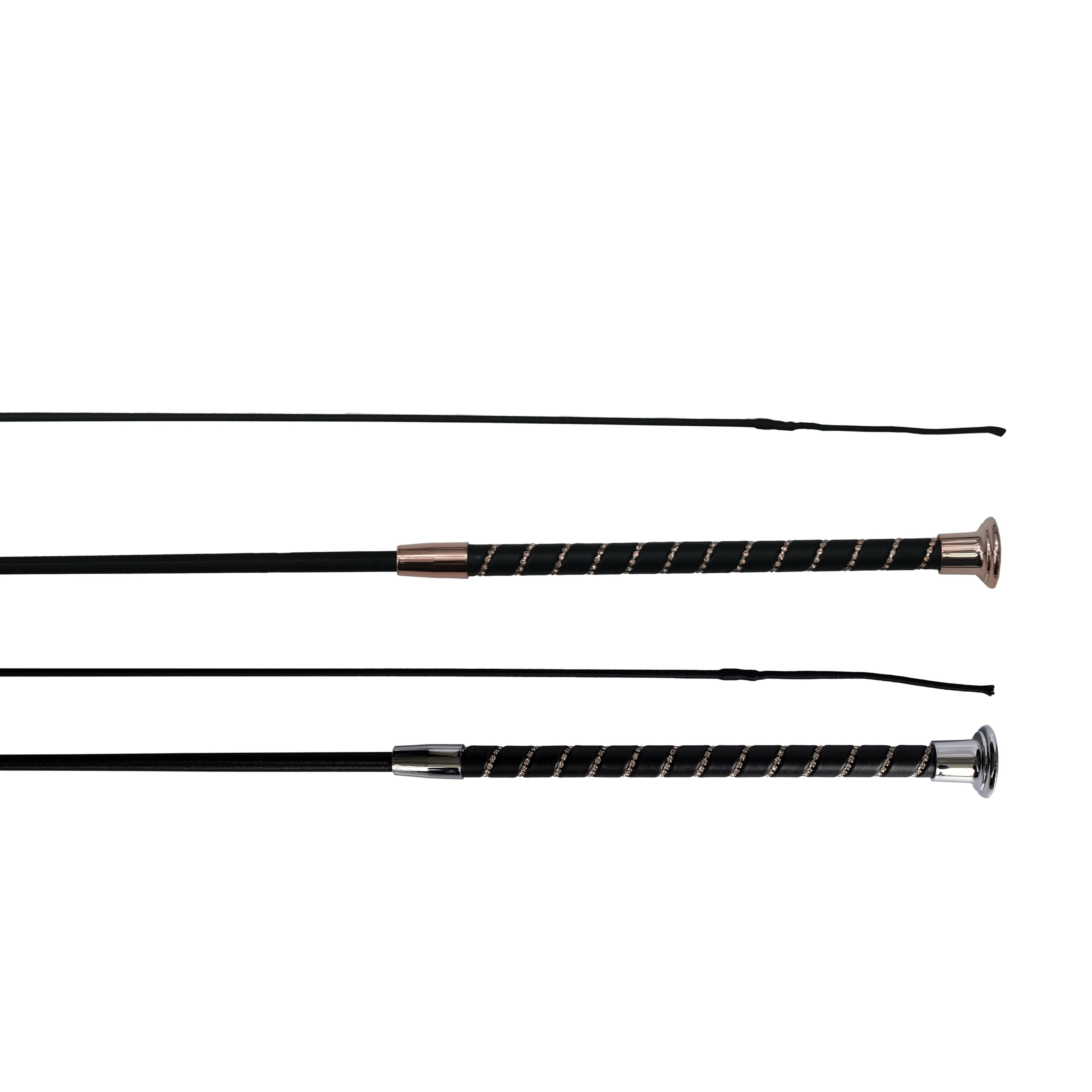 Enzo Diamante Dressage Whip Rose Gold / All