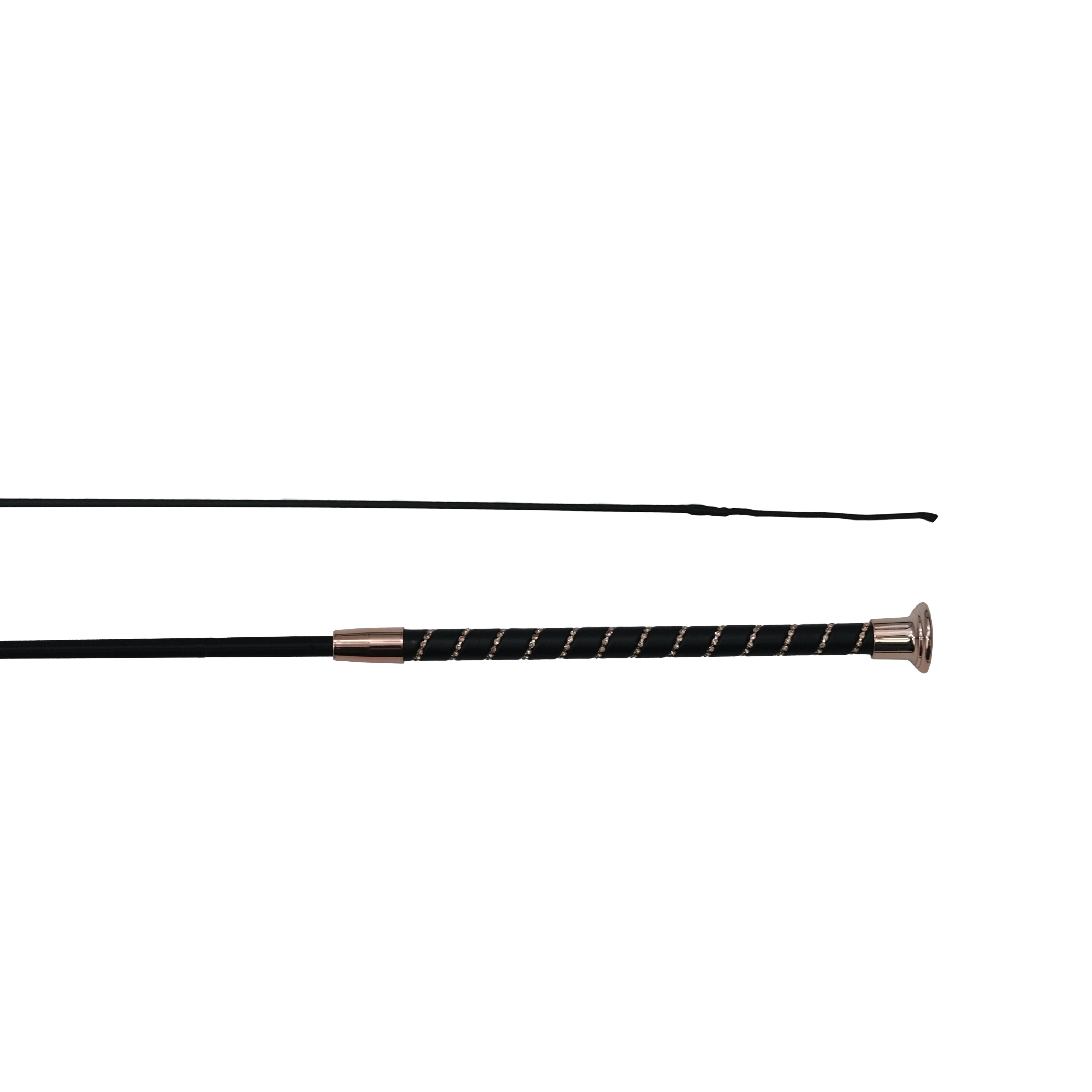 Enzo Diamante Dressage Whip Rose Gold / All