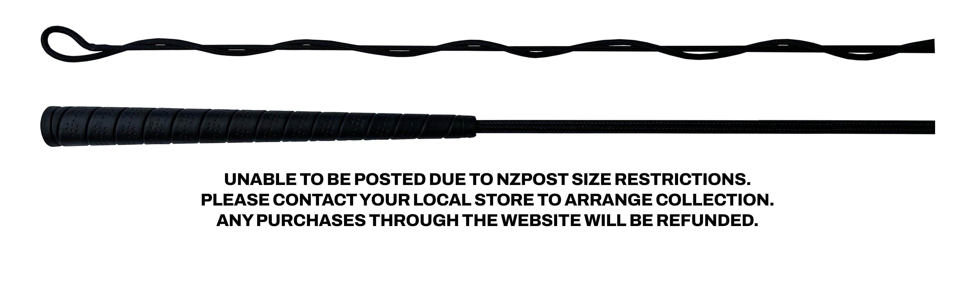 Lunge Whip 1 Piece w/Golf Handle (Blk)