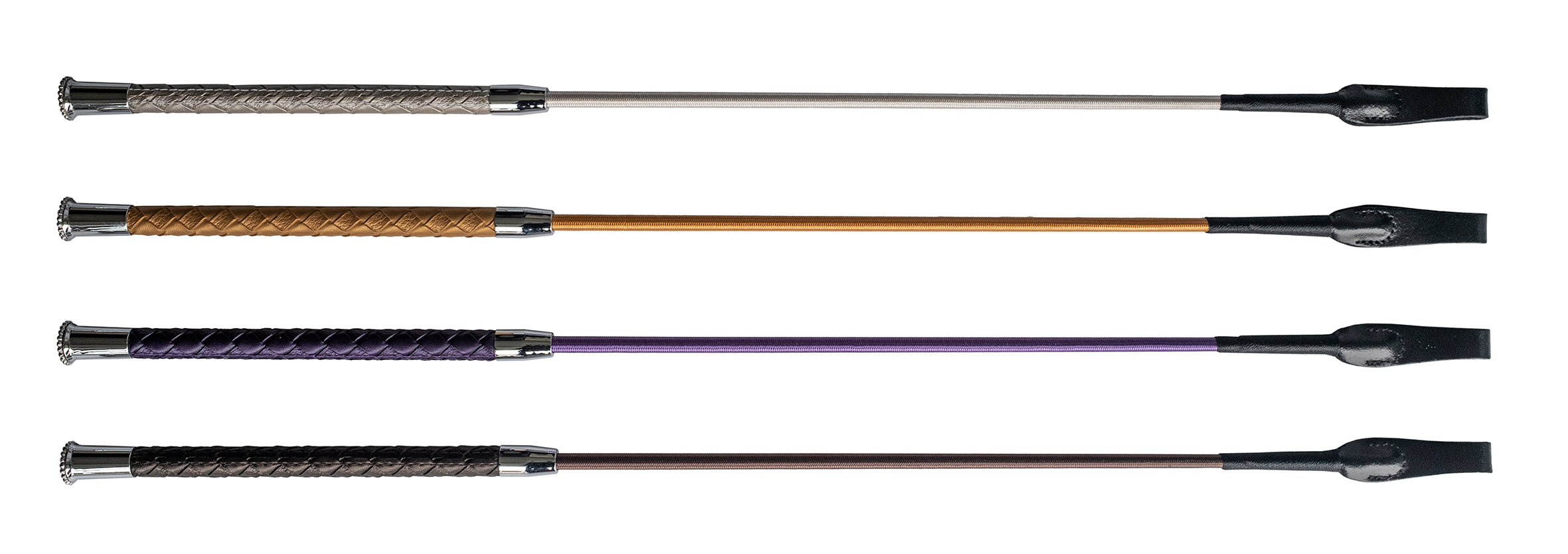 Enzo Crystal Riding Crop Brown / All