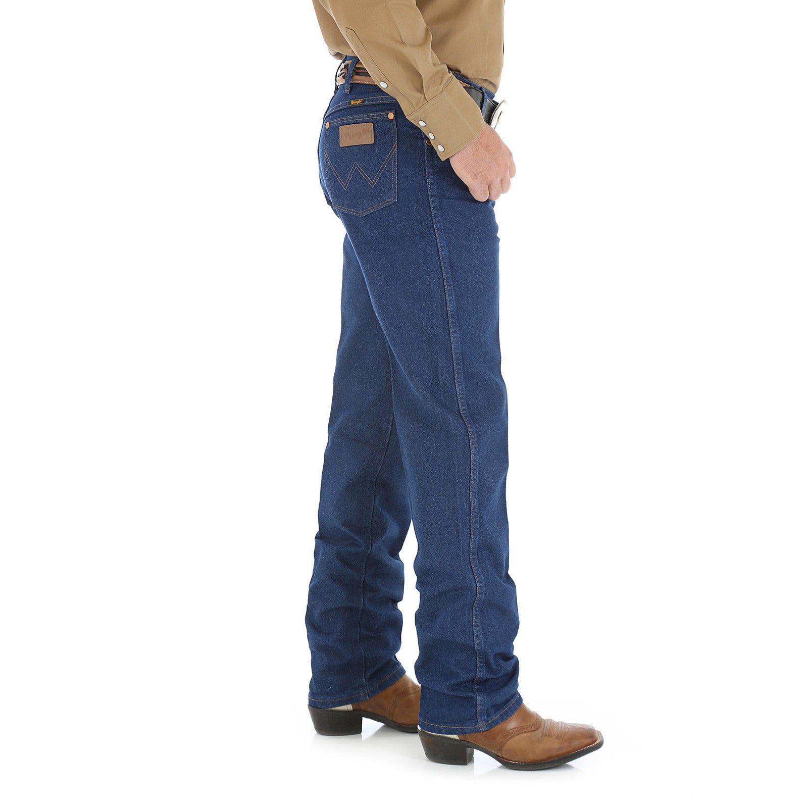 Wrangler Mens CowboySlimJean 38 Rig / 3434