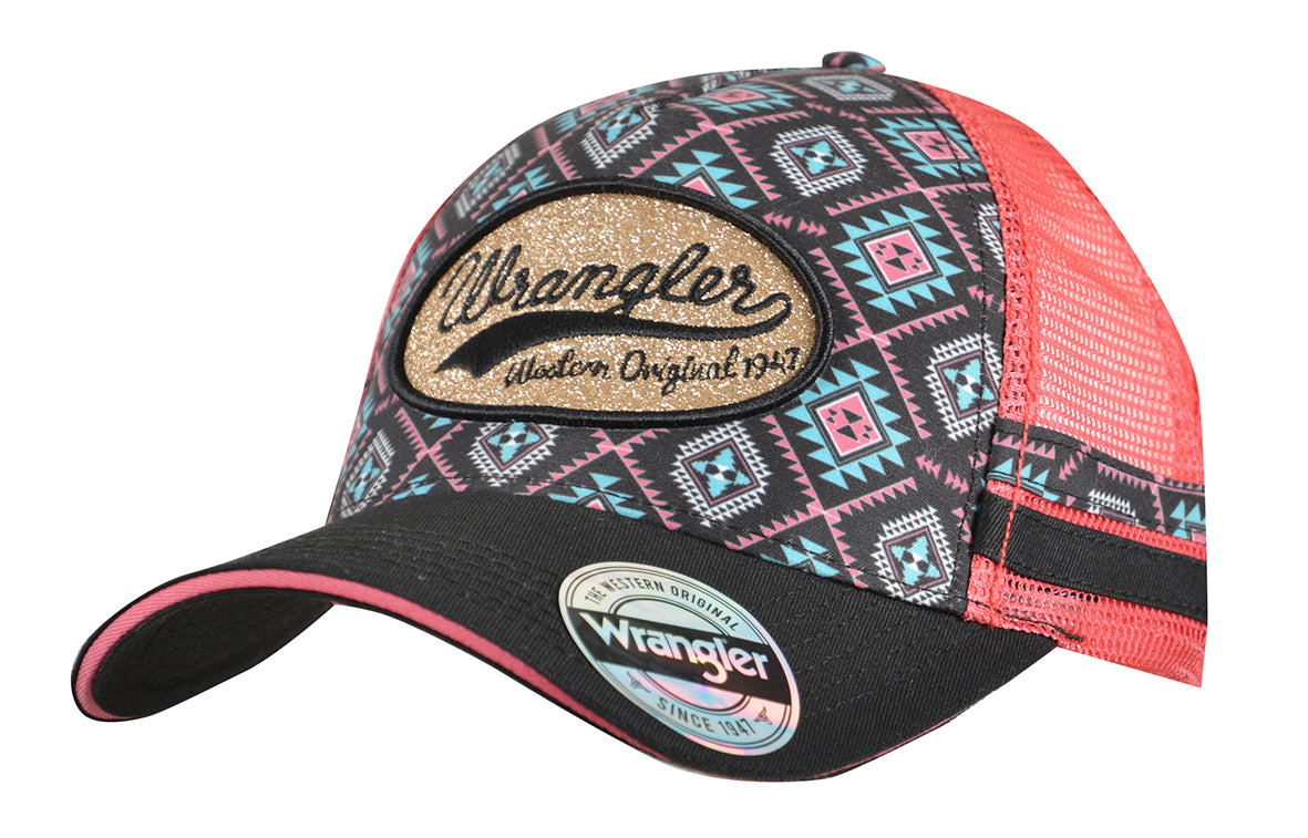 Wrangler Tozi Trucker Cap(Coral)%