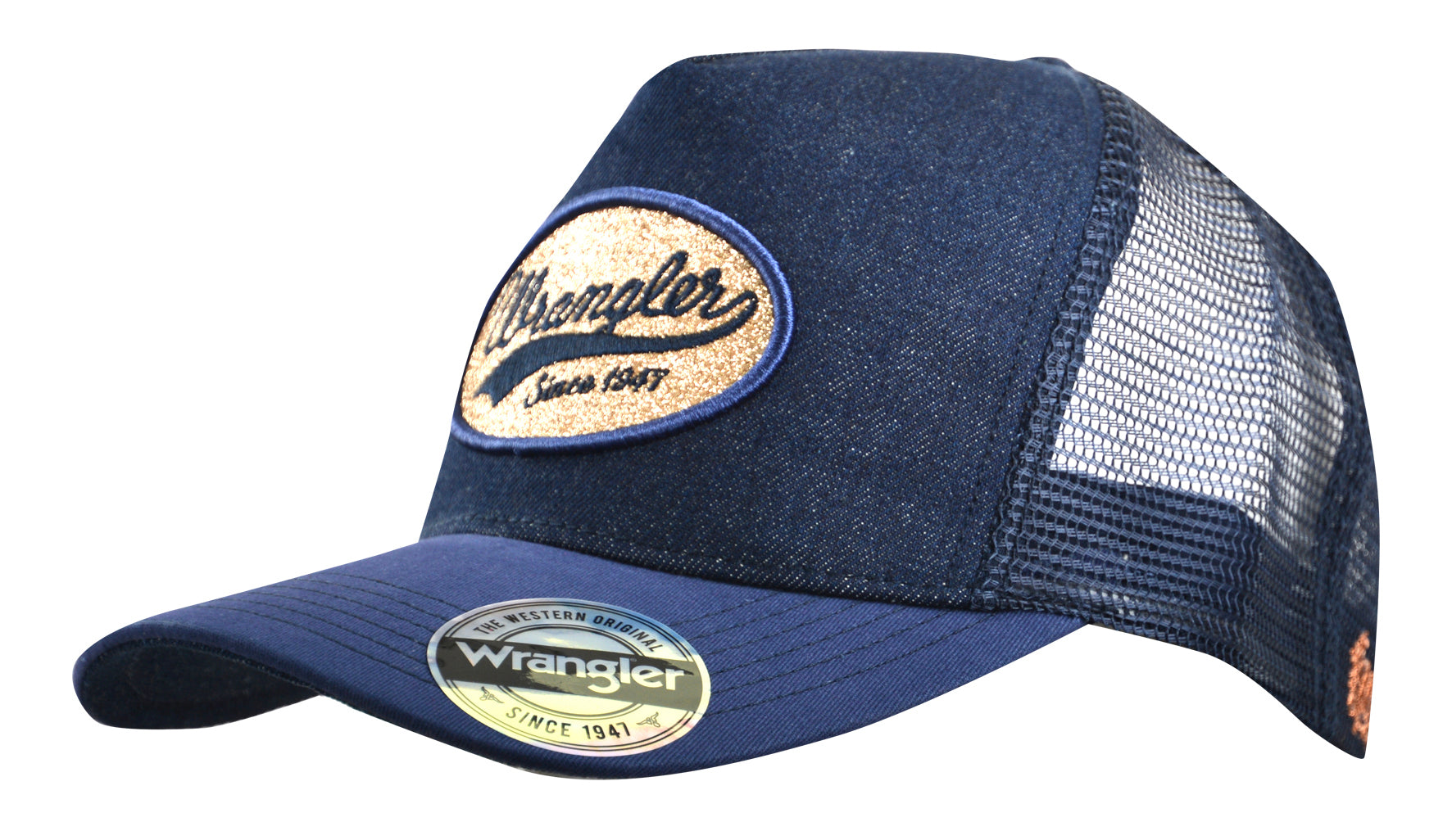 Wrangler Delphine Trucker Cap(Denim)%