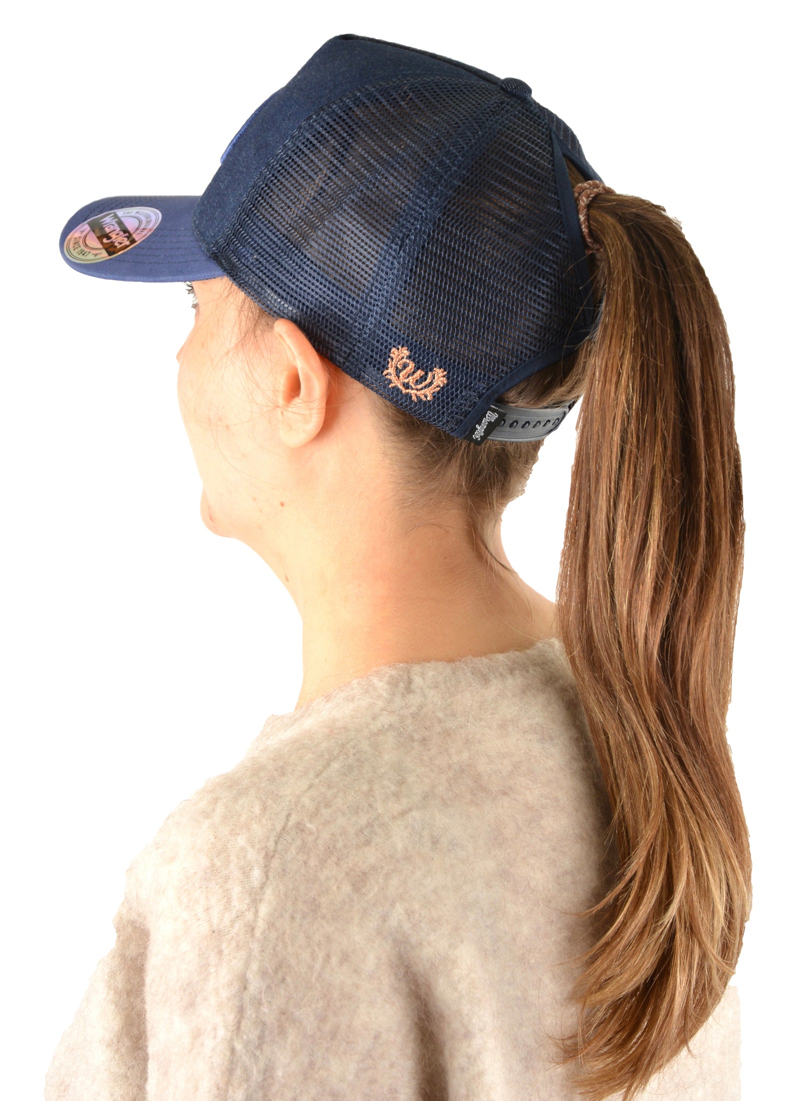 Wrangler Delphine Trucker Cap(Denim)%