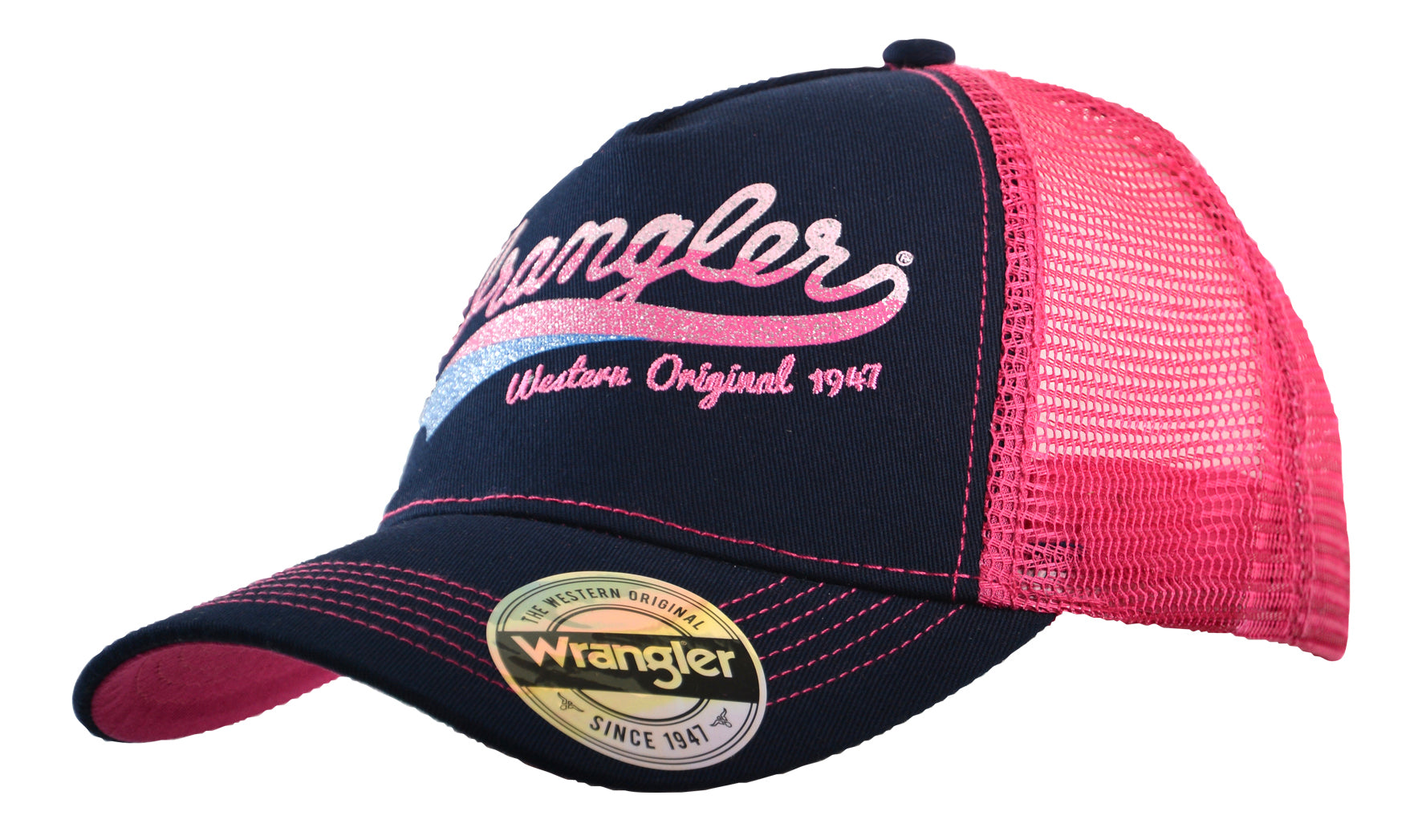 Wrangler Kids JaineTrucker Cap(Navy)%
