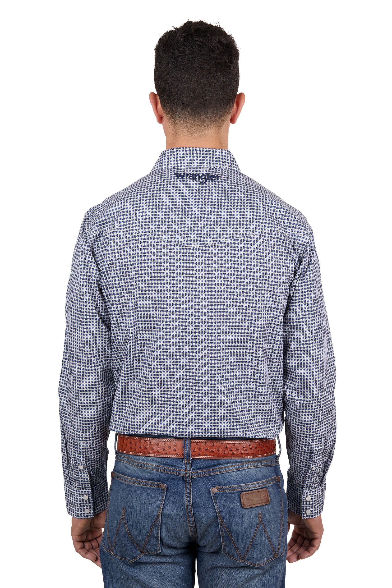 Wrangler Mens Peter LS Shirt One / 3X Large