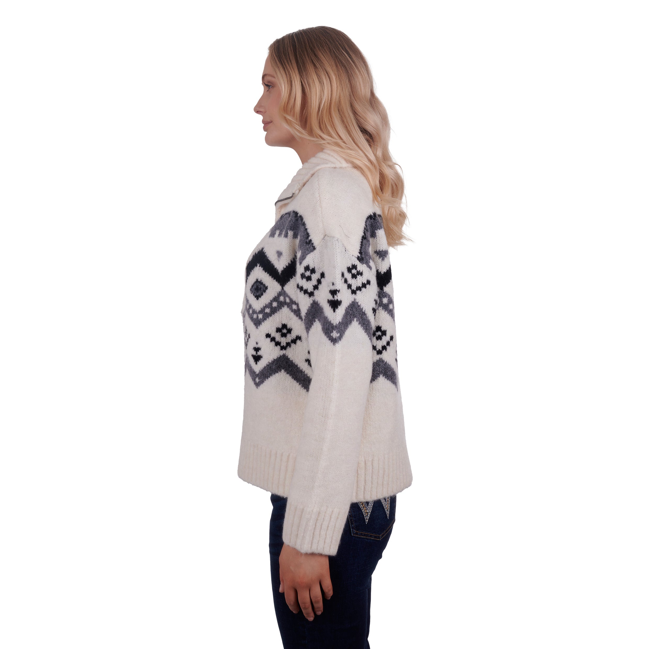 Wrangler Wms Lexie Knit Pullover % Cream / 10
