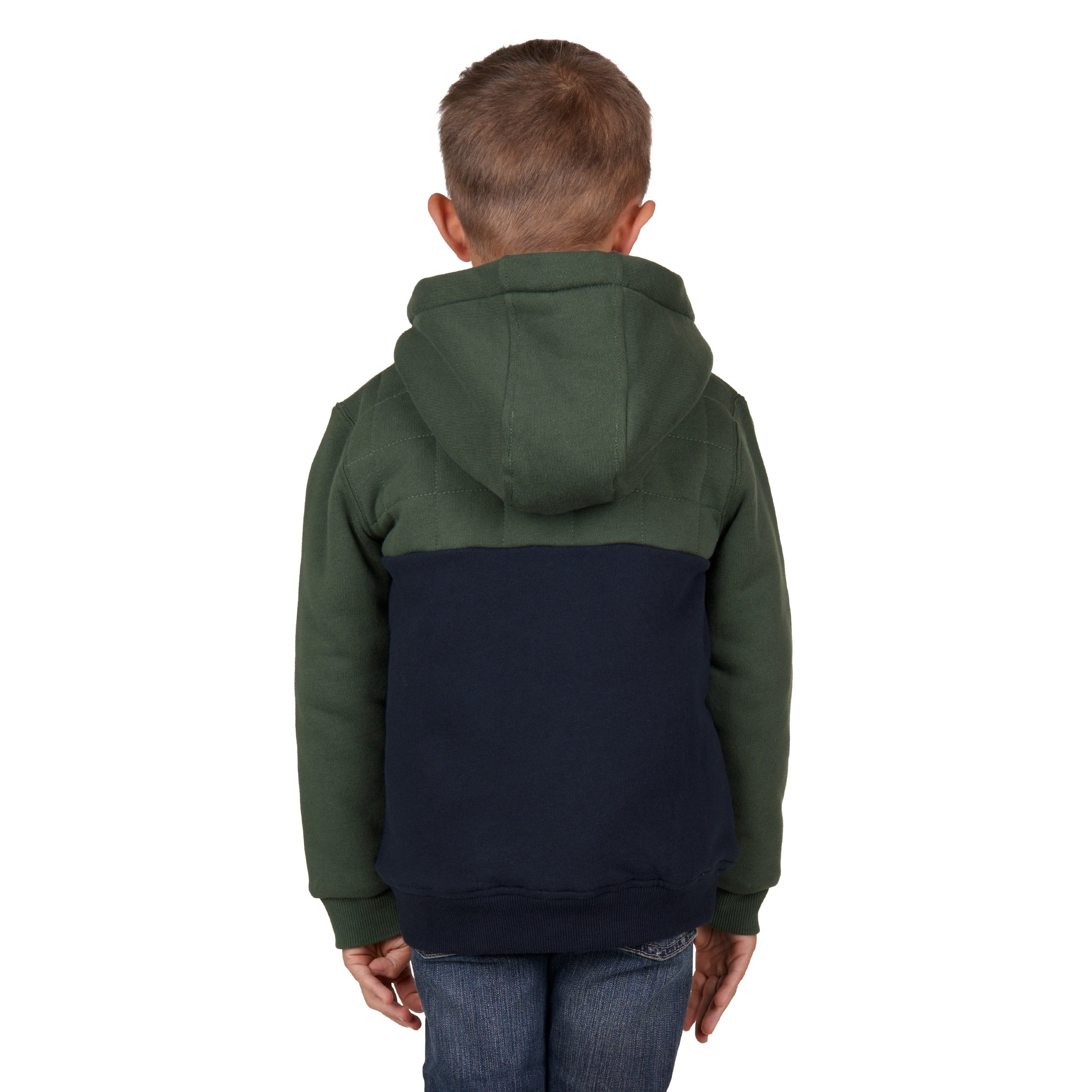 Wrangler Boys Elliot Zip Hoodie Navy / 10