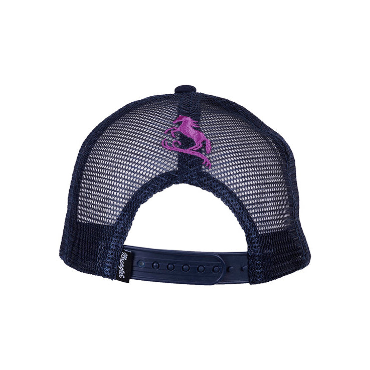 Wrangler Kids Hilda Trucker Cap(Nvy/Vio%