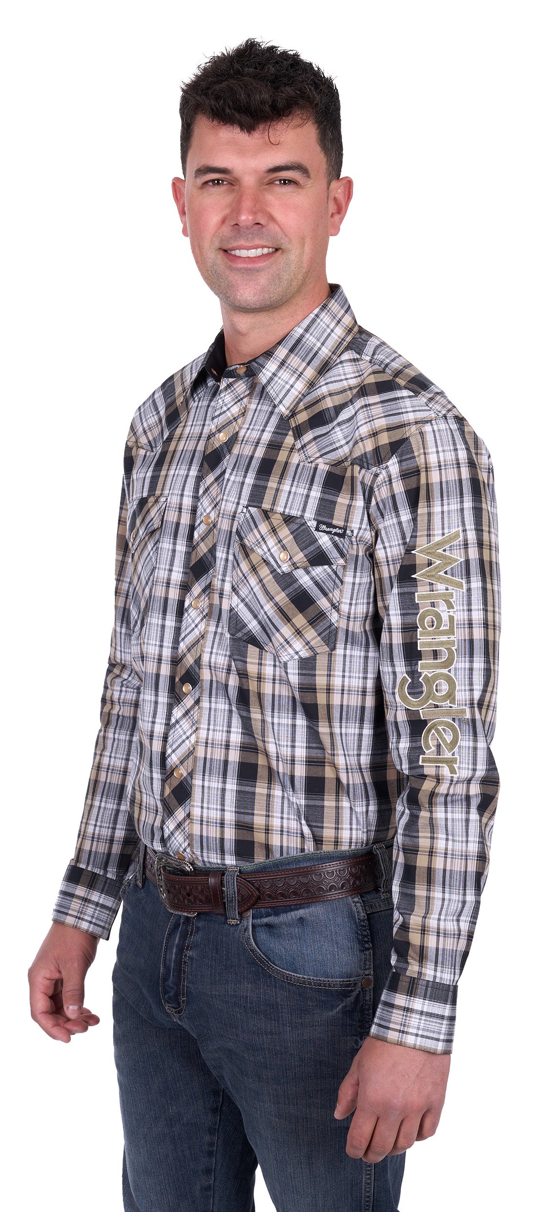 Wrangler Mens Joel LS Shirt One / Large