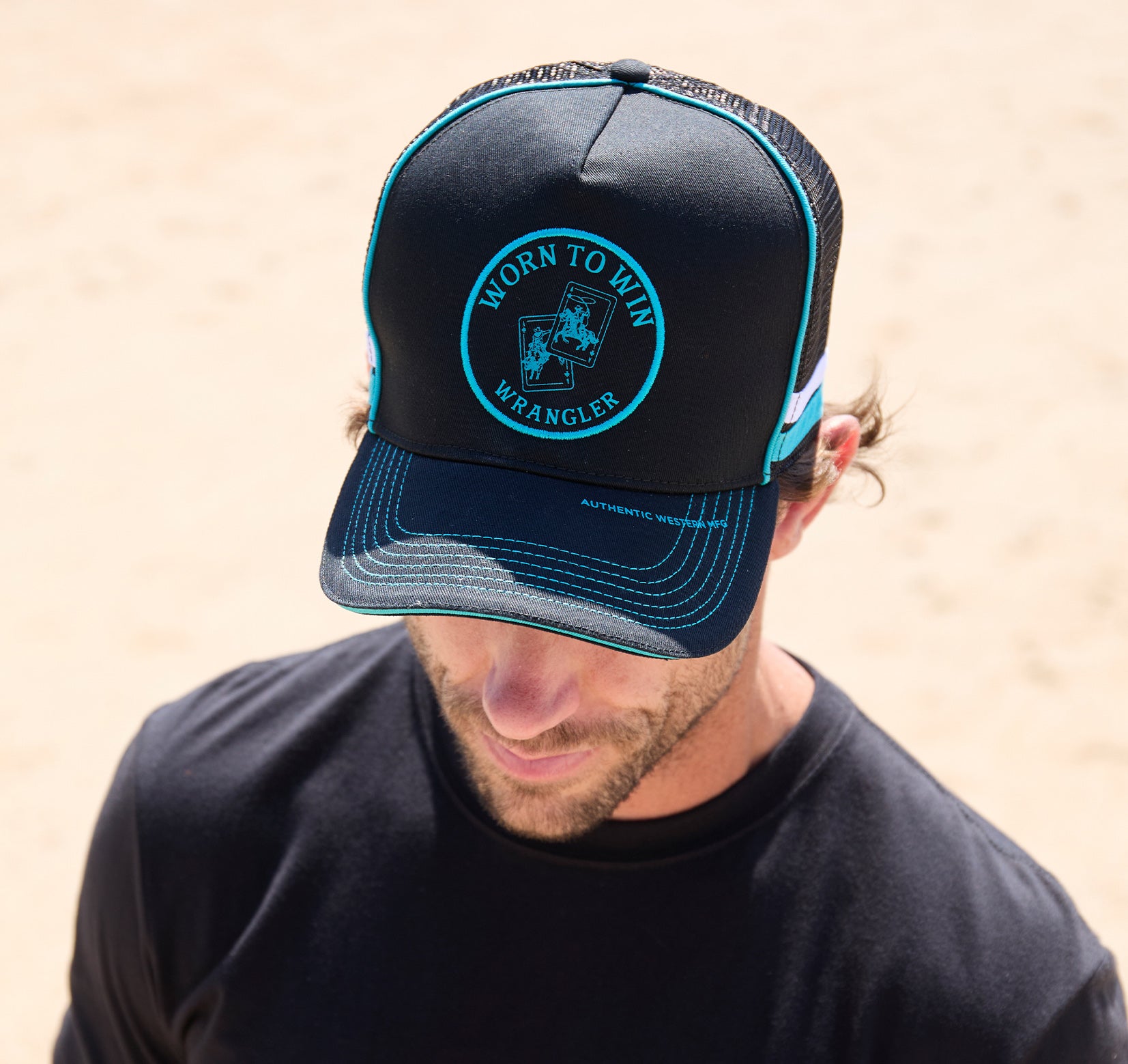 Wrangler High Profile Ricky Trucker Cap