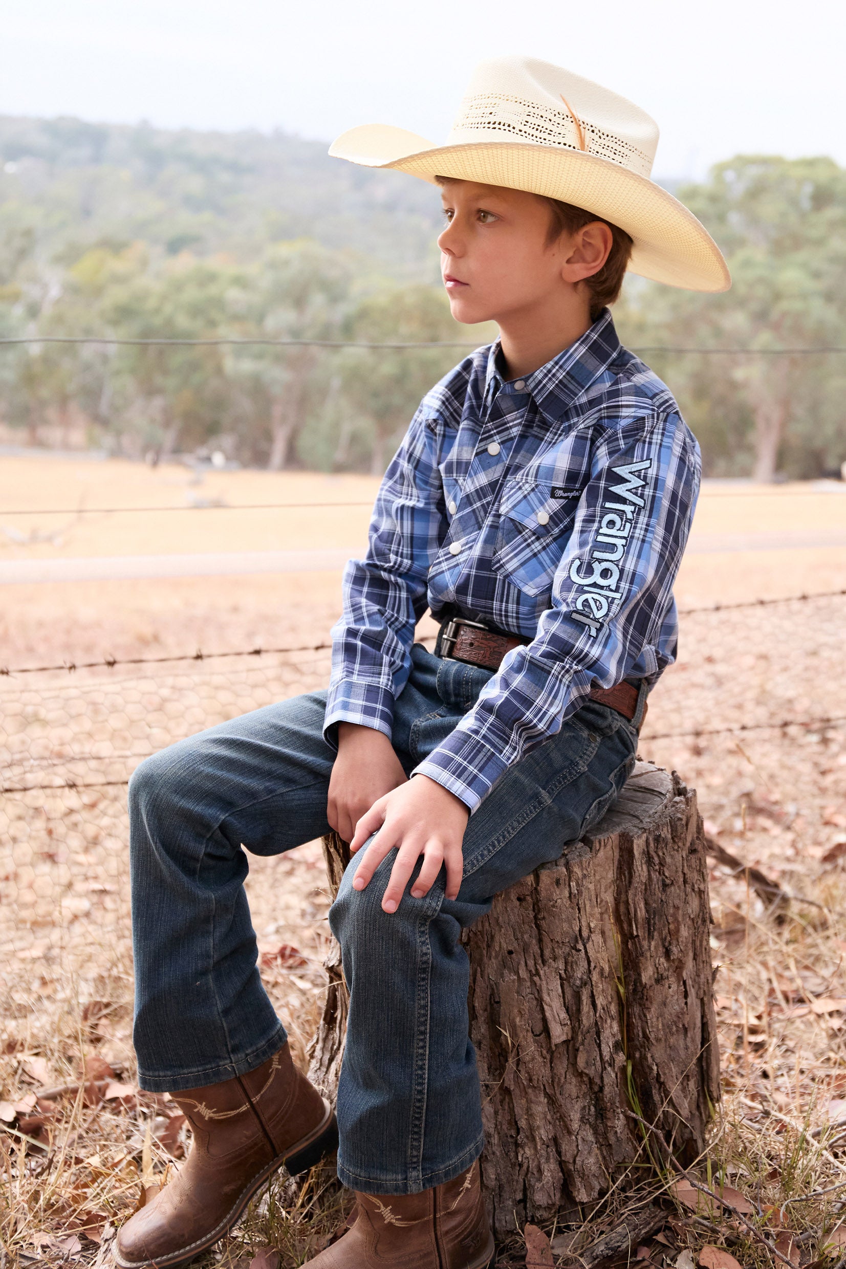 Wrangler Boys Billy LS Shirt One / 10