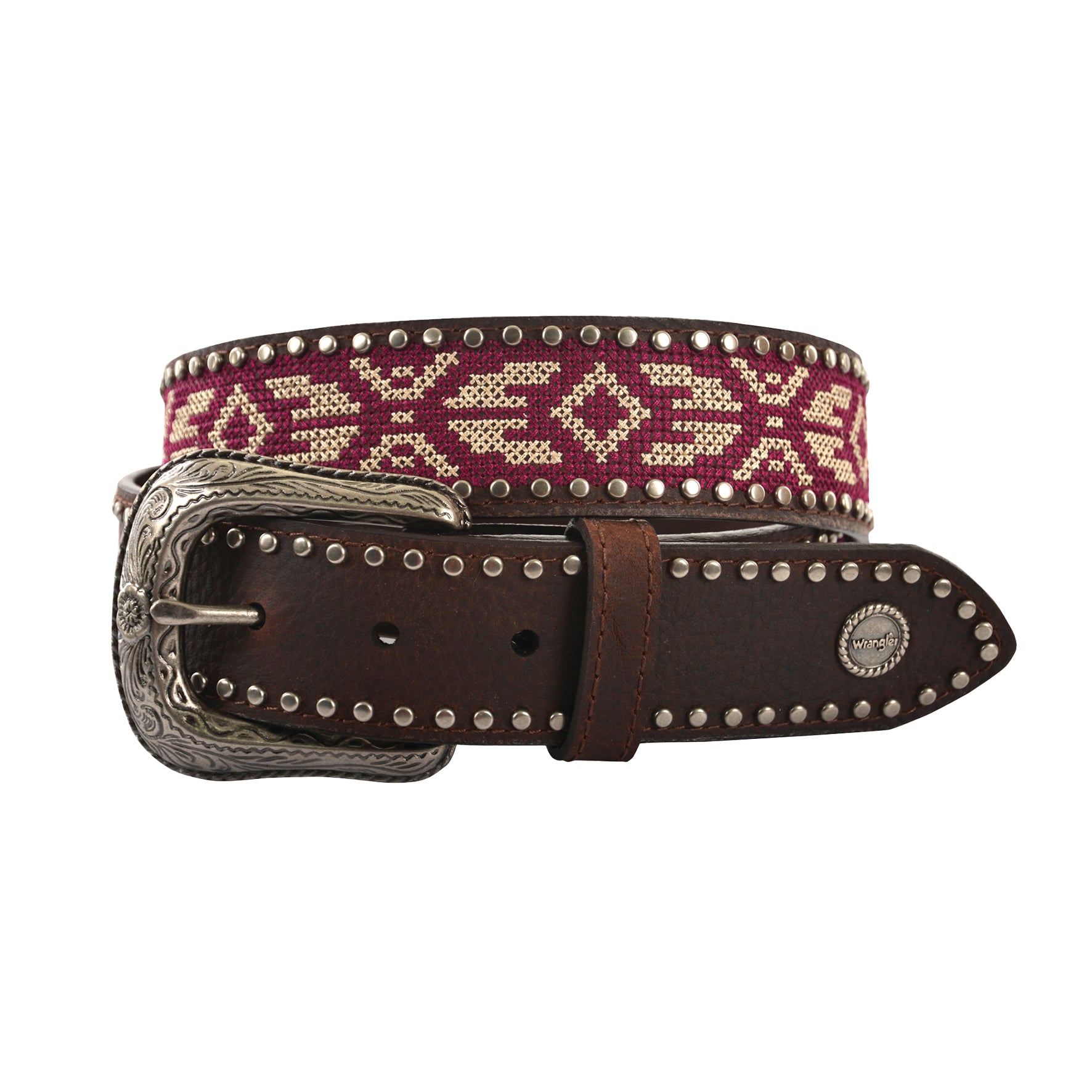 Wrangler Womens Dulcie Belt (Brown/Plum 30%