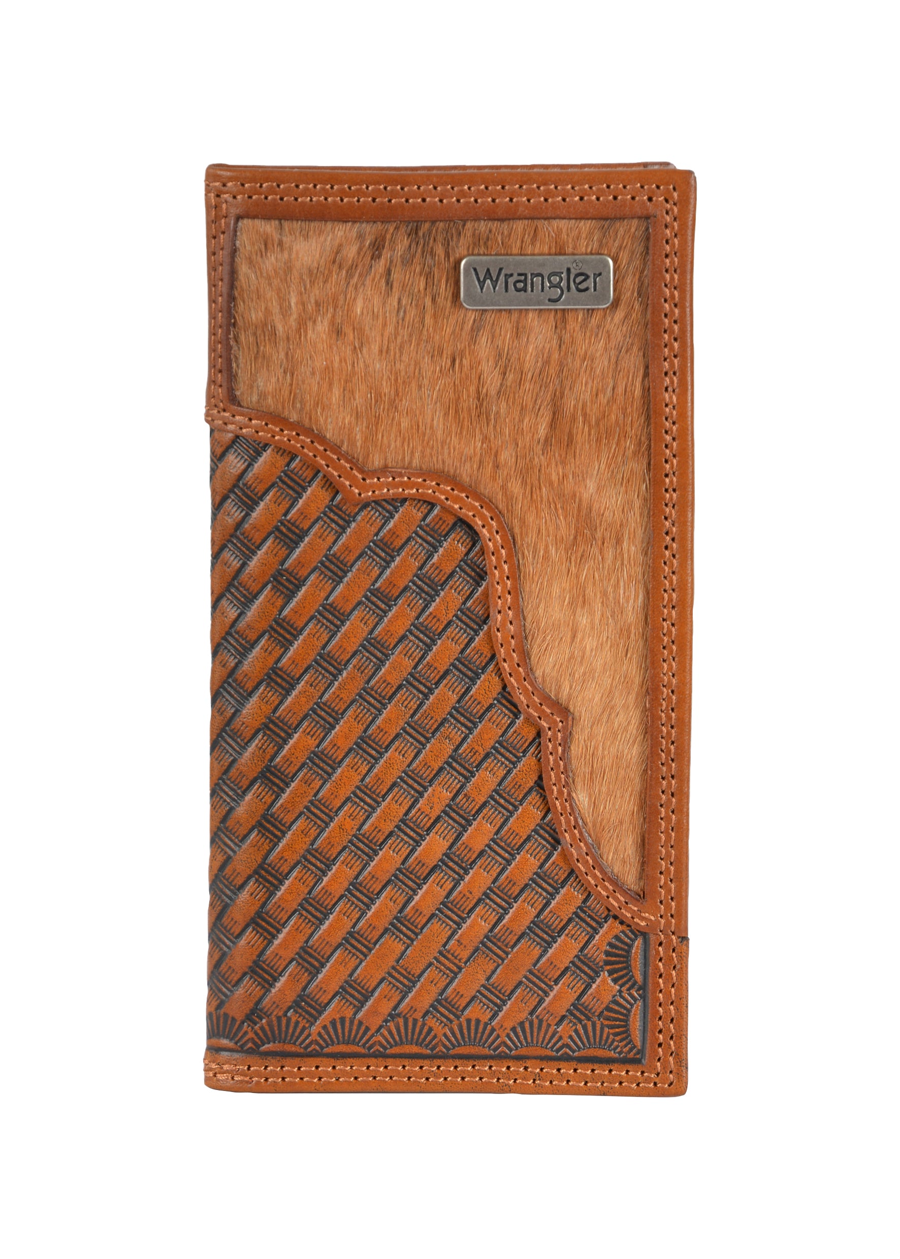Wrangler Branxton Rodeo Wallet(Chestnut%