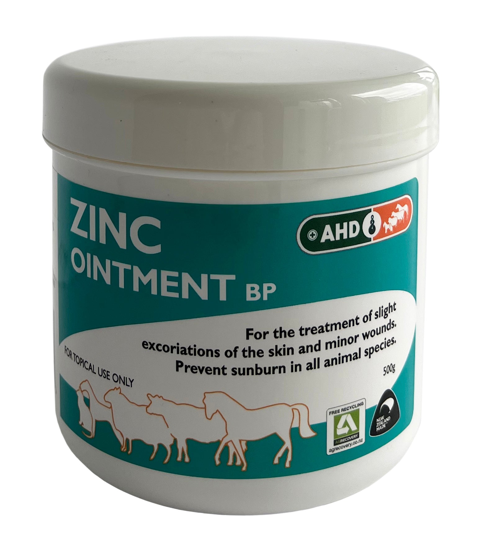 AHD Zinc Ointment (500ml)