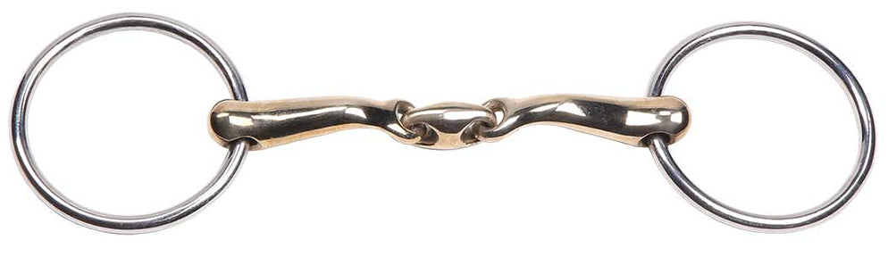 Zilco Curved Gold Training Snaffle One / 5.5