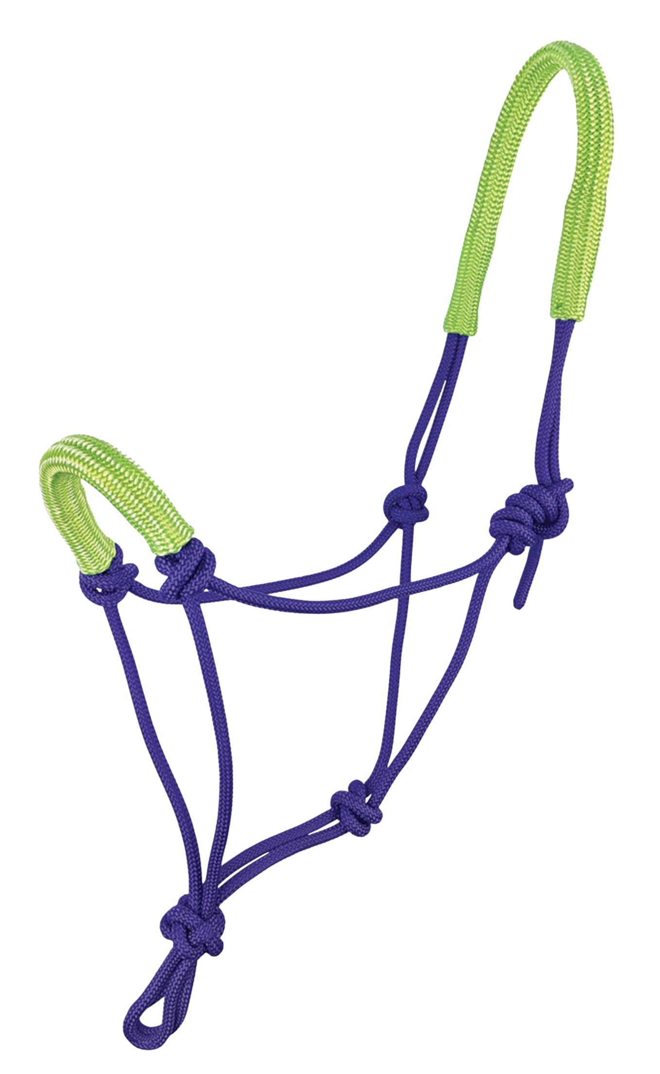 Zilco Halter Knotted Rope Padded Black/Blue / All