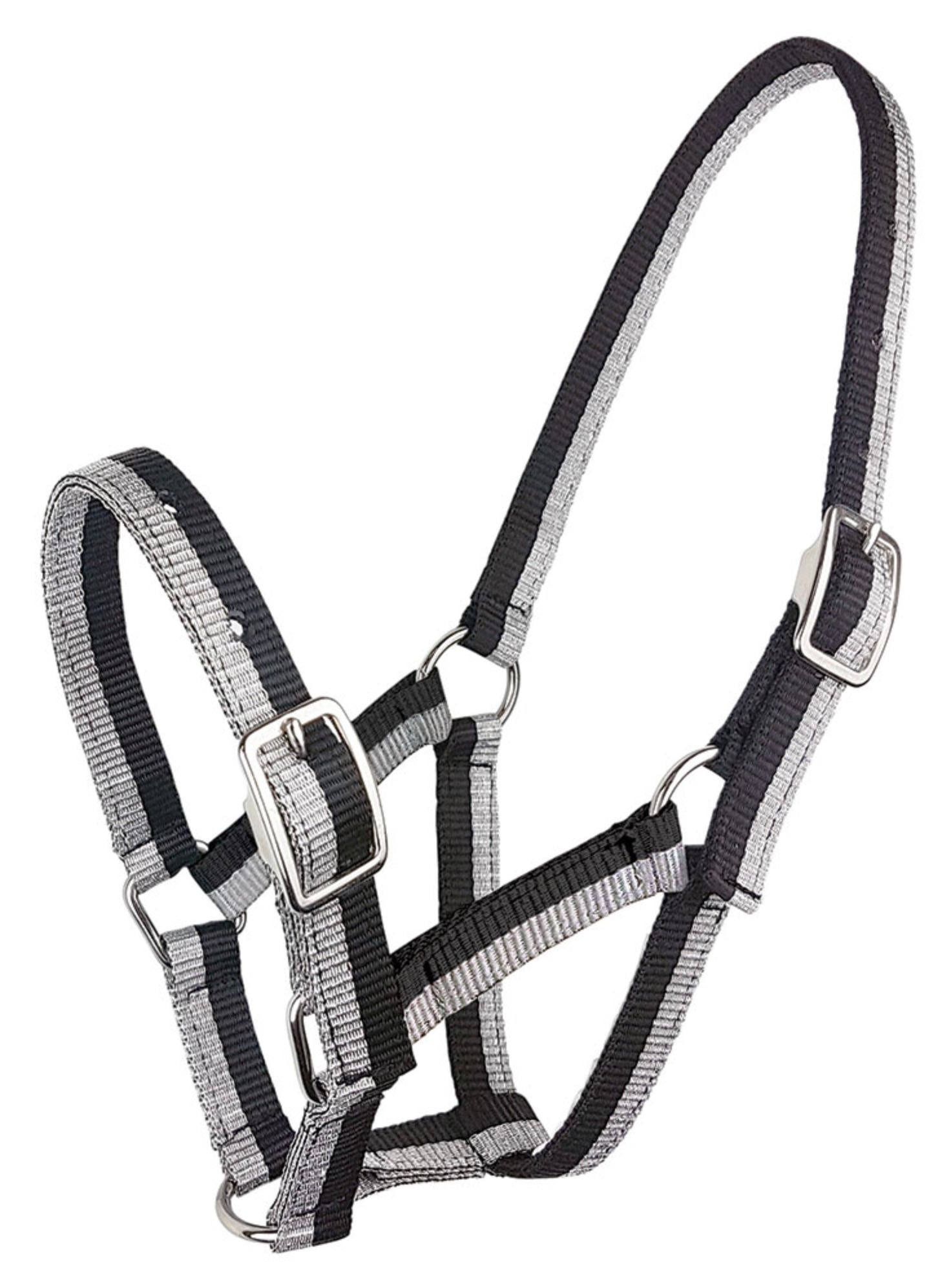 Zilco Sparkle Foal Halter Black/Silver / All