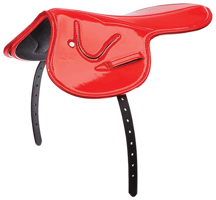Zilco Patent Race Saddle Red / 350g