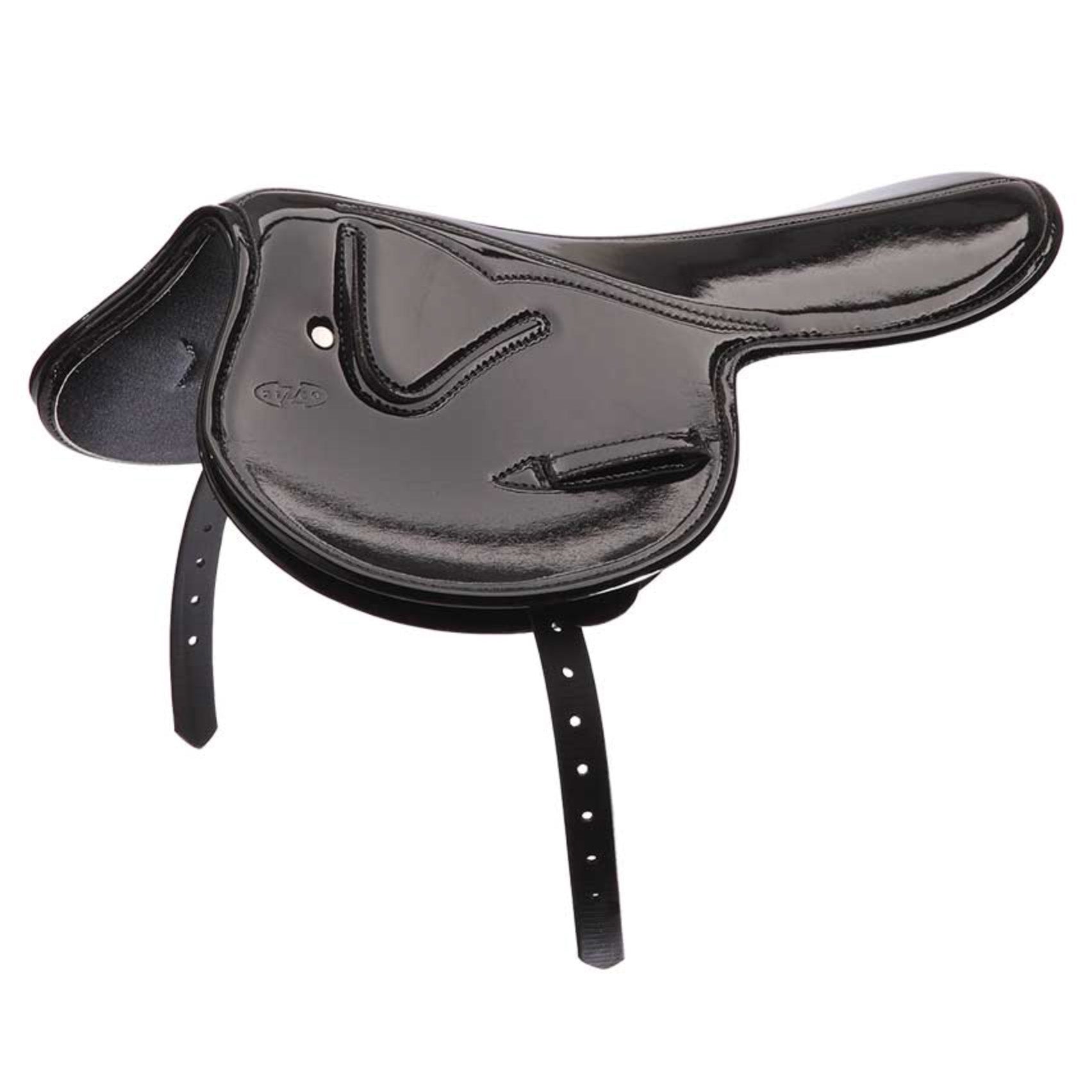 Zilco Patent Race Saddle Black / 500g