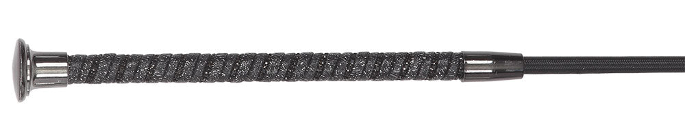 Zilco Bling Wrap Dressage Whip Black / All