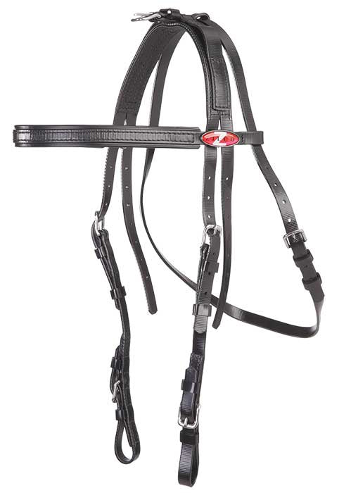 Zilco Bridle Extended Throat (Black)