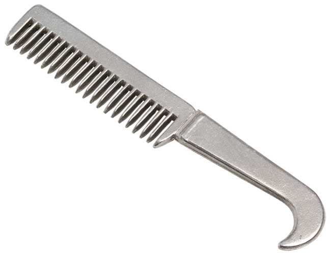 Zilco Aluminium Pulling Comb w/Hoof Pick