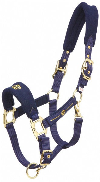 Zilco Gold Crown Halter Gold/Navy / Full