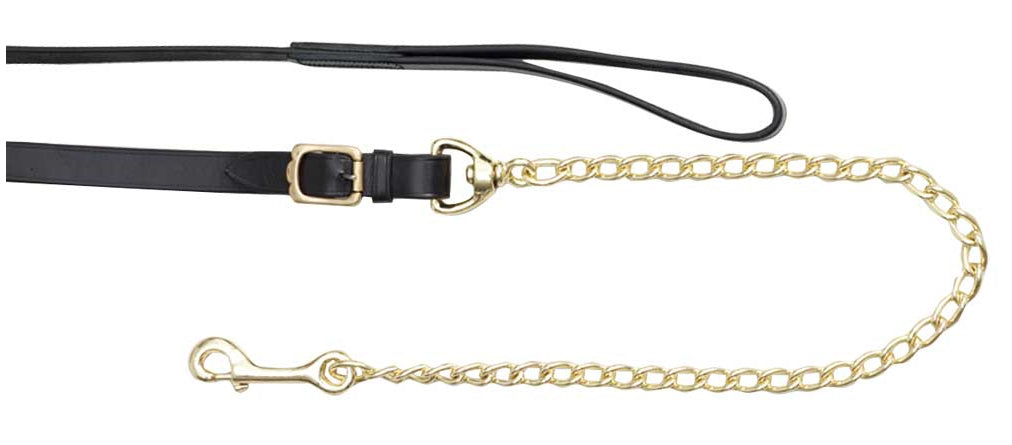 Zilco Leather Lead Solid Brass Chain(Hav