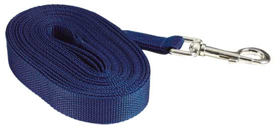 Zilco PP Lunge lead 7mtr Blue / 7mtr
