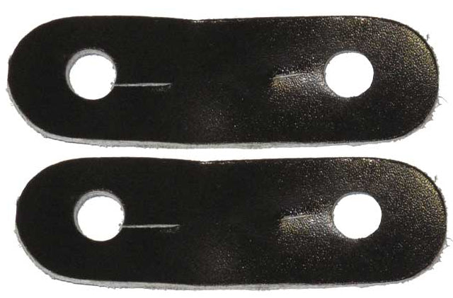 Zilco Peacock Iron Leather Straps Pair