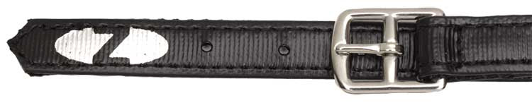 Zilco Synthetic Stirrup Straps (50" Blk)