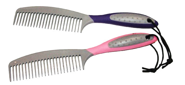 Soft Feel Mane Comb Long Handle